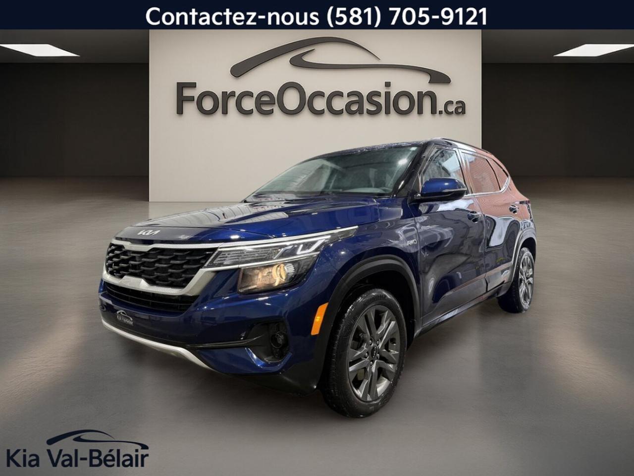 Used 2022 Kia Seltos LX * AWD * CRUISE * CAMÉRA * CARPLAY * SIÈGES CHAUFF * for sale in Québec, QC