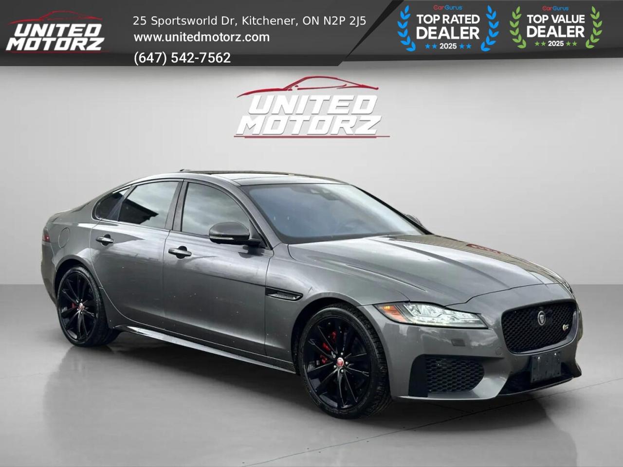2017 Jaguar XF 4dr SDN SPORT~CERTIFIED~LOW KMS~16 SERVICE RECORDS Photo2