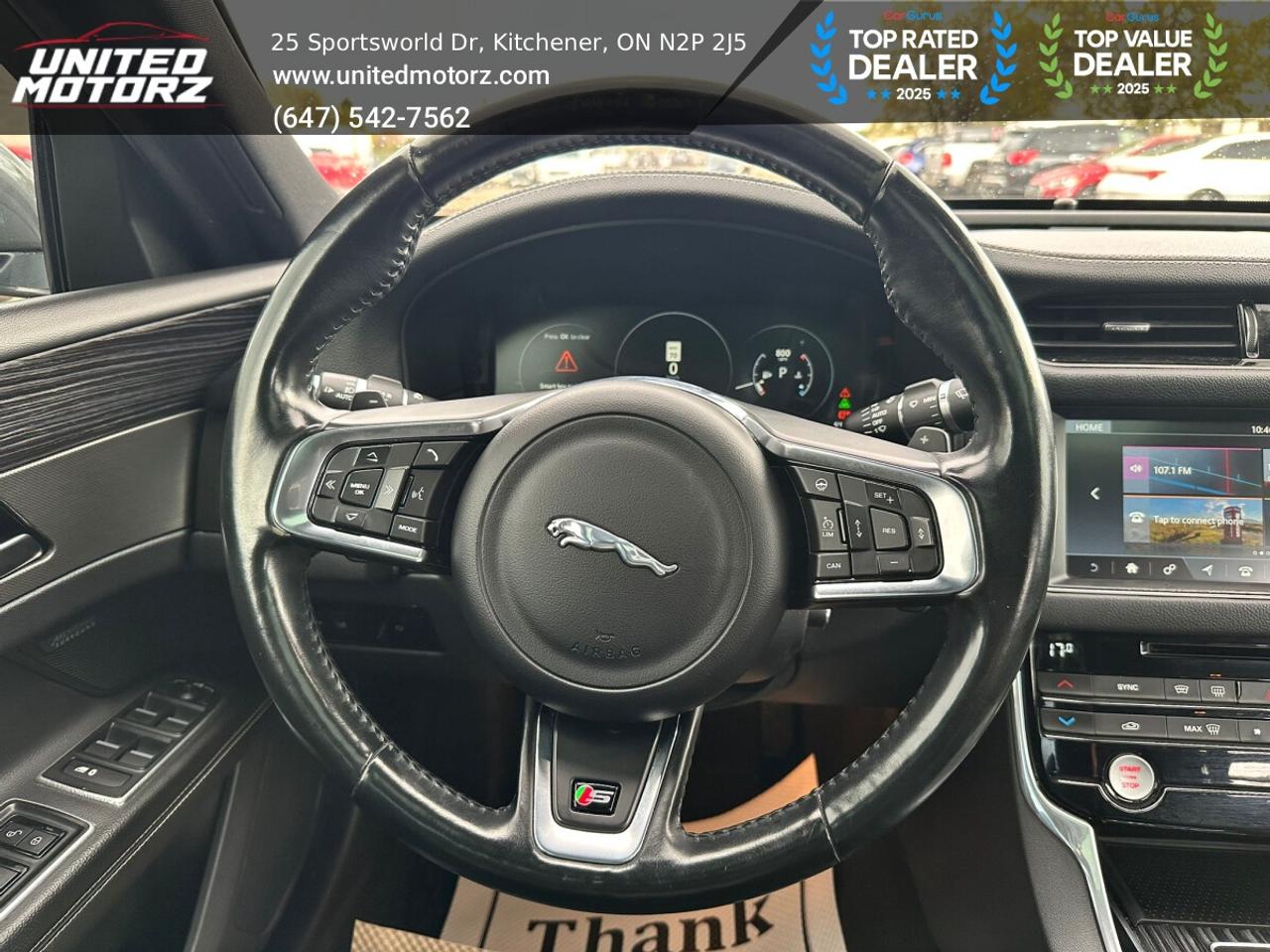 2017 Jaguar XF 4dr SDN SPORT~CERTIFIED~LOW KMS~16 SERVICE RECORDS Photo