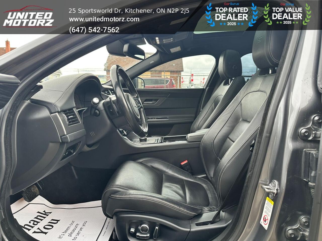 2017 Jaguar XF 4dr SDN SPORT~CERTIFIED~LOW KMS~16 SERVICE RECORDS Photo