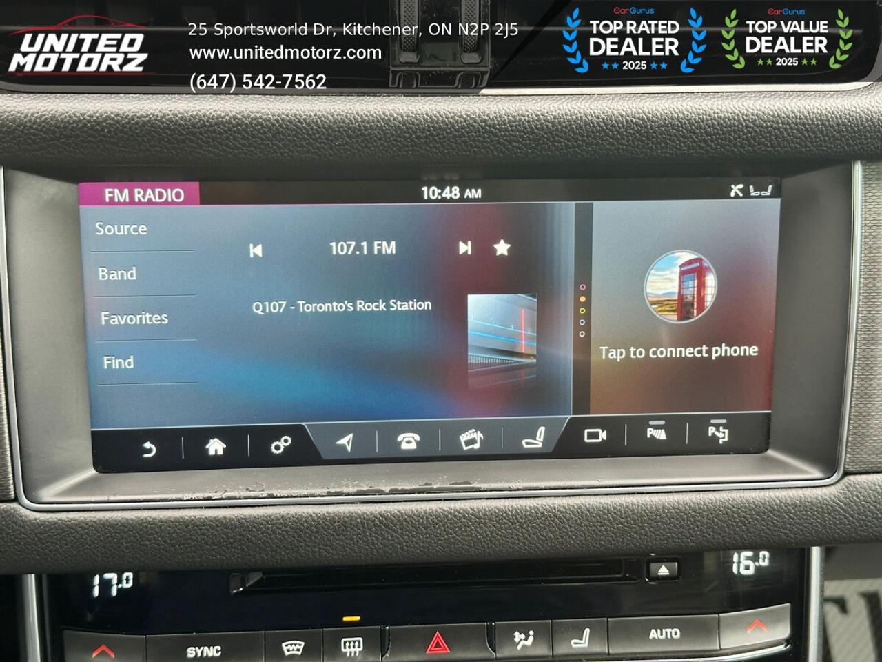 2017 Jaguar XF 4dr SDN SPORT~CERTIFIED~LOW KMS~16 SERVICE RECORDS Photo