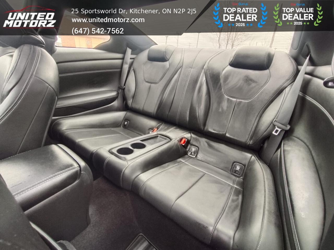 2017 Infiniti Q60 2dr Cpe 3.0t Premium~SAFETY CERTIFIED~NO ACCIDENTS Photo