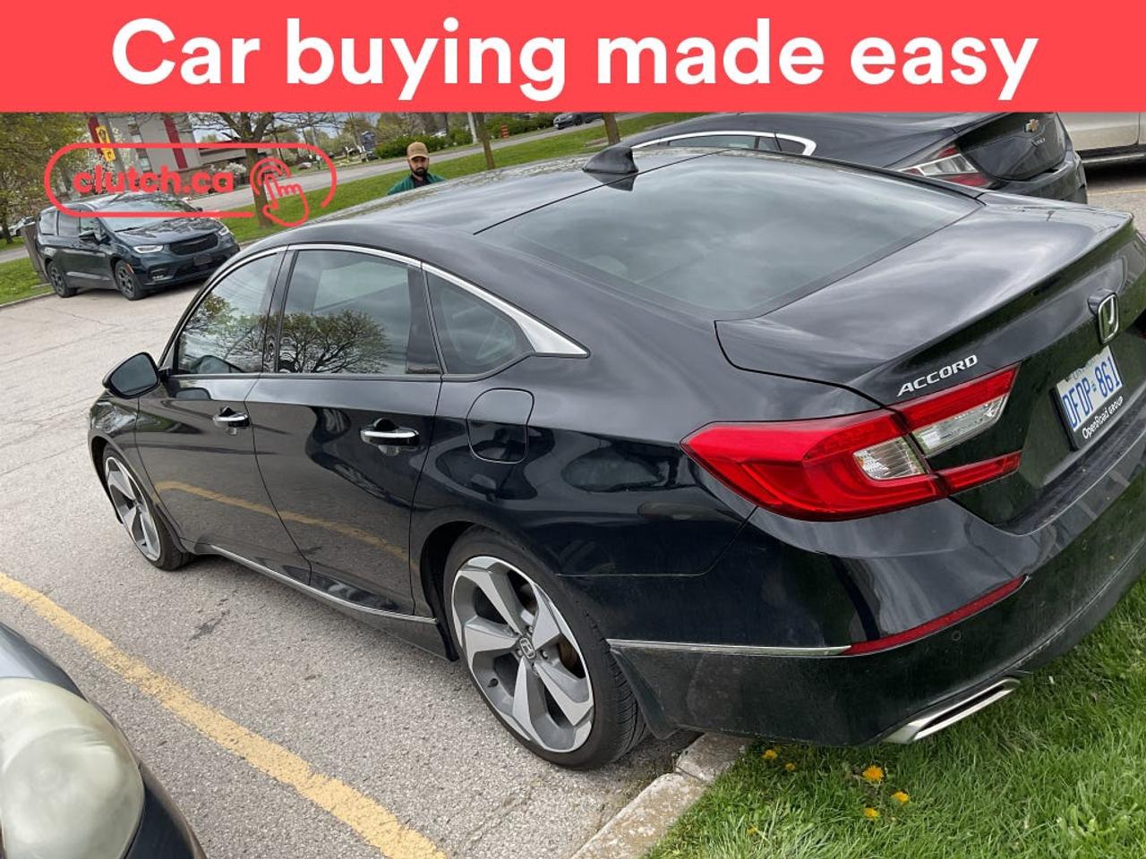NO ACCIDENTS / CLEAN CARFAX / Brake Assist, Auto Dimming Rearview Mirror, Front Heated Seats and more!<br> <br>Clutch is the largest online used car retailer in Canada, delivering a seamless, hassle-free car-buying experience to drivers everywhere. Shop thousands of used cars online, get the right one delivered to your door, and enjoy peace of mind with our 10-Day Money-Back Guarantee. How sweet is that? To learn more, visit clutch.ca.<br> <br>The top features for this car include:<br> <br>Electric Parking Brake<br>Brake Assist<br>Auto Dimming Rearview Mirror<br>Front Heated Seats<br>Ventilated Front Seats<br>Power Lumbar Support<br>Rear Heated Seats<br>Folding Rear Seats<br>Driver Seat Memory System<br>Climate Control<br>Dual Zone Front Climate Control<br>Rear Climate Vents<br>Premium Sound System<br>Speed-Sensitive Volume<br>Touchscreen Display<br>GPS Navigation<br>Cruise Control<br>Adaptive Cruise Control<br>Integrated Garage Door Opener<br>12V Outlet<br>Hands Free Device Connectivity<br>Apple CarPlay<br>Android Auto<br>Wireless Charging<br>USB Input<br>Keyless Entry<br>Push Button Start<br>Passive Keyless Entry<br>Keyfob Remote Start<br>Heads Up Display<br>Lane Departure Warning<br>Active Lane Keep Assistance<br>Blindspot Sensors<br>Forward Collision Mitigation<br>Rear Collision Warning<br>Rear Cross Traffic Alert<br>Pedestrian Detection<br>Driver Attention Alert<br>Traffic Sign Recognition<br>Heated Steering Wheel<br>One-Touch Windows<br>Rain Sensing Wipers<br>Rear Window Defroster<br>Sunroof<br>Hill Assistance<br>Automatic High Beams<br>Rear View Camera<br>Parking Sensors<br>Rear Parking Sensors<br>Power Driver Seat<br>Power Passenger Seat<br>Ambient Lighting<br>App Remote Start<br> <br>Seamless home delivery - Delivery to your door in a matter of days. Available on select packages.<br> <br>Try it out for 10 days - If you do not like it, we will take it back. <br> <br>Quality assured - All cars go through our rigorous 210-point inspection and reconditioning process.<br> <br>Peace of mind - Warranty and protection plans available.<br> <br>Haggle-free - No haggling or hard sells.<br> <br>100% Transparency - Full inspection reports on every car, including high-res photography and a free Carfax report.<br> <br>Listed price is for cash purchase only and does not include taxes, Shipping Fees (if applicable), Delivery Fees (if applicable), government licensing fees.<br> <br>Previous Provincial Registrations:<br>Ontario<br> <br>Stock # 101560