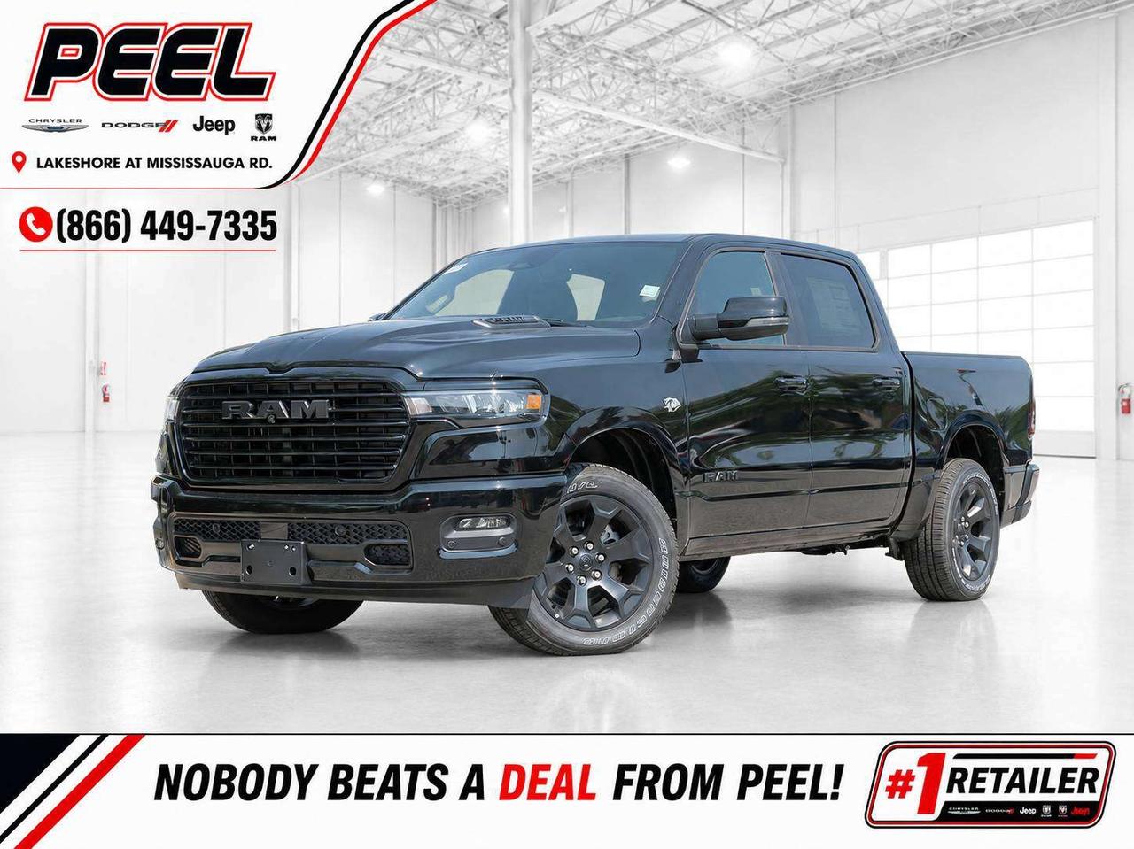 2026 RAM 1500 SPORT | Sport Hood | HEMI | 3.92 | 12" Touchscreen Photo