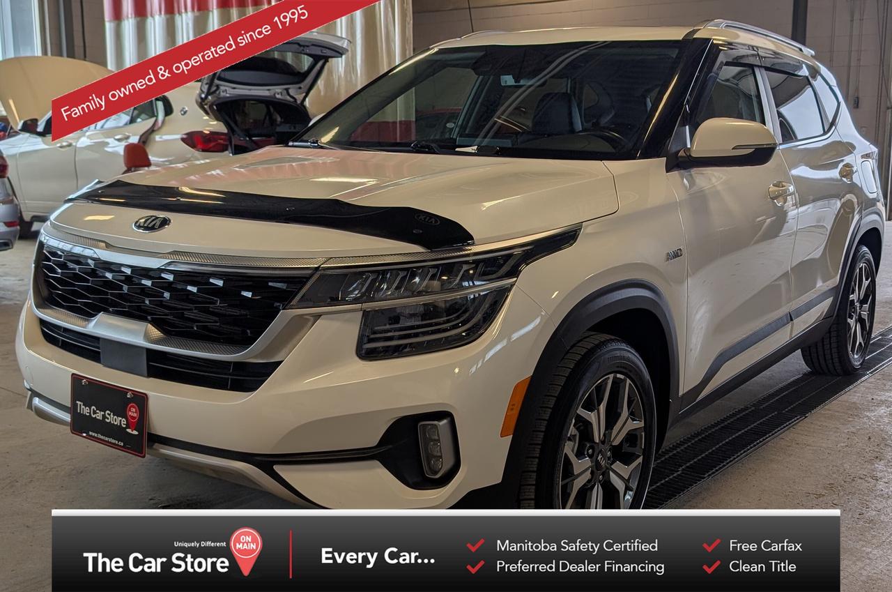 Used 2021 Kia Seltos Leather | Sunroof | 0 Accidents | for sale in Winnipeg, MB