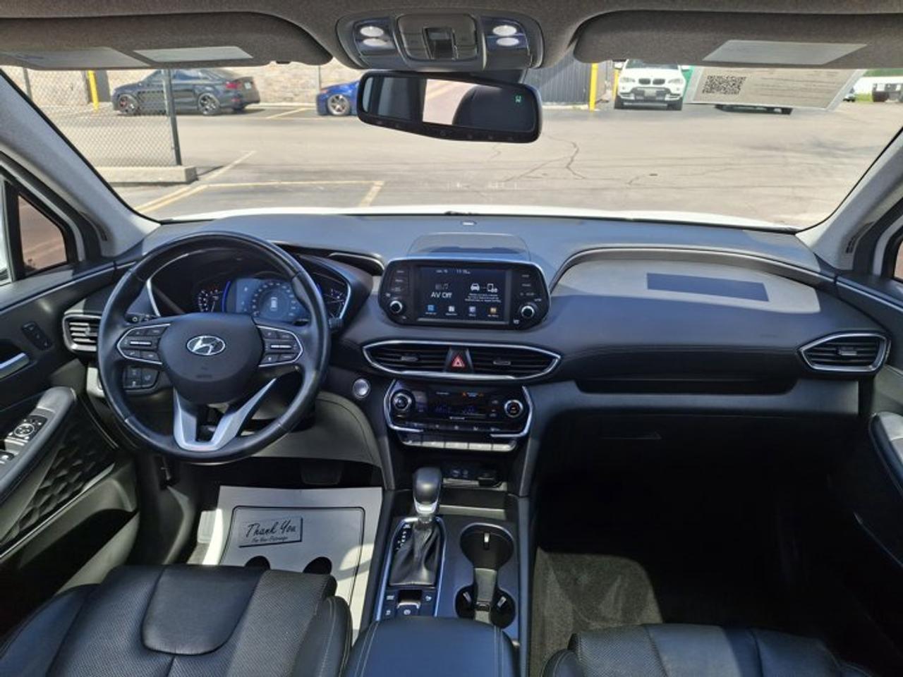 2019 Hyundai Santa Fe Luxury AWD | Leather | Sunroof | 360 Camera | Cooled + Heated Seats | Heated Wheel and More! Photo