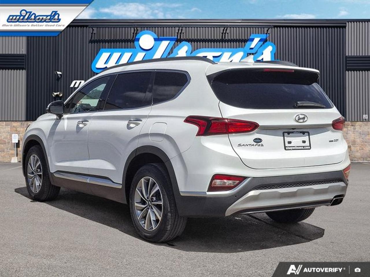 2019 Hyundai Santa Fe Luxury AWD | Leather | Sunroof | 360 Camera | Cooled + Heated Seats | Heated Wheel and More! Photo