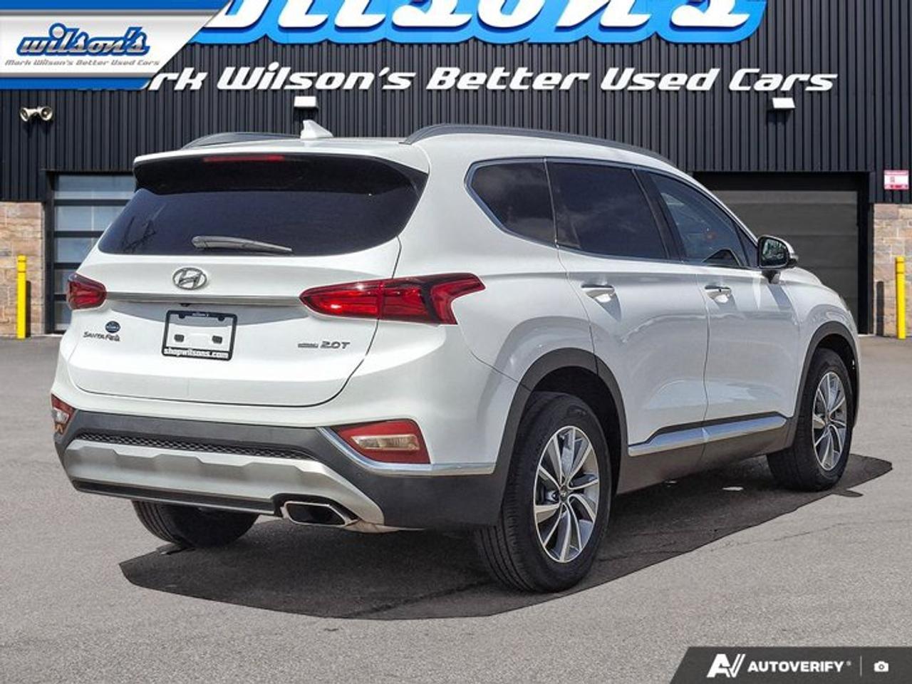 2019 Hyundai Santa Fe Luxury AWD | Leather | Sunroof | 360 Camera | Cooled + Heated Seats | Heated Wheel and More! Photo