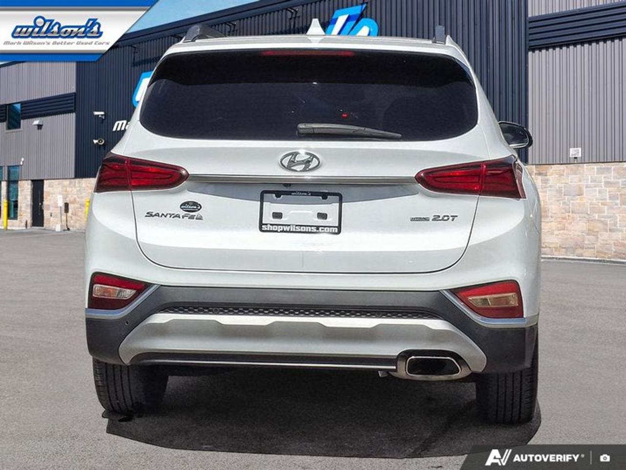 2019 Hyundai Santa Fe Luxury AWD | Leather | Sunroof | 360 Camera | Cooled + Heated Seats | Heated Wheel and More! Photo