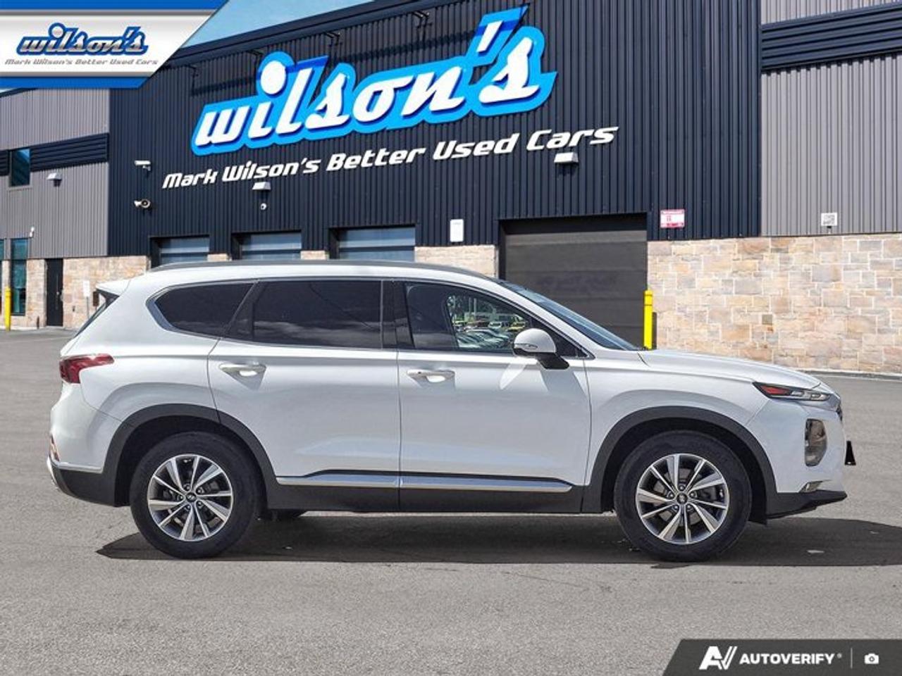2019 Hyundai Santa Fe Luxury AWD | Leather | Sunroof | 360 Camera | Cooled + Heated Seats | Heated Wheel and More! Photo