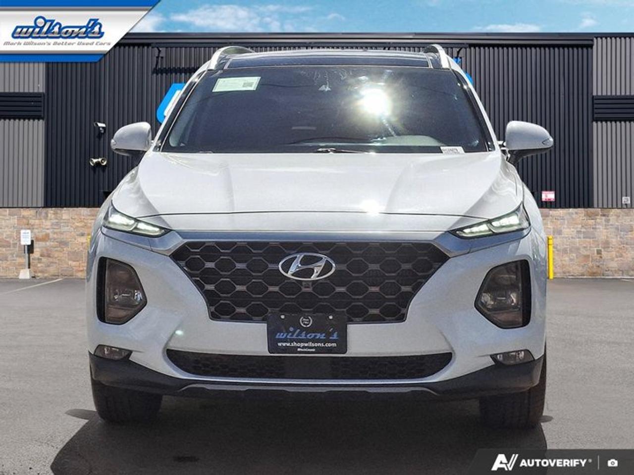 2019 Hyundai Santa Fe Luxury AWD | Leather | Sunroof | 360 Camera | Cooled + Heated Seats | Heated Wheel and More! Photo