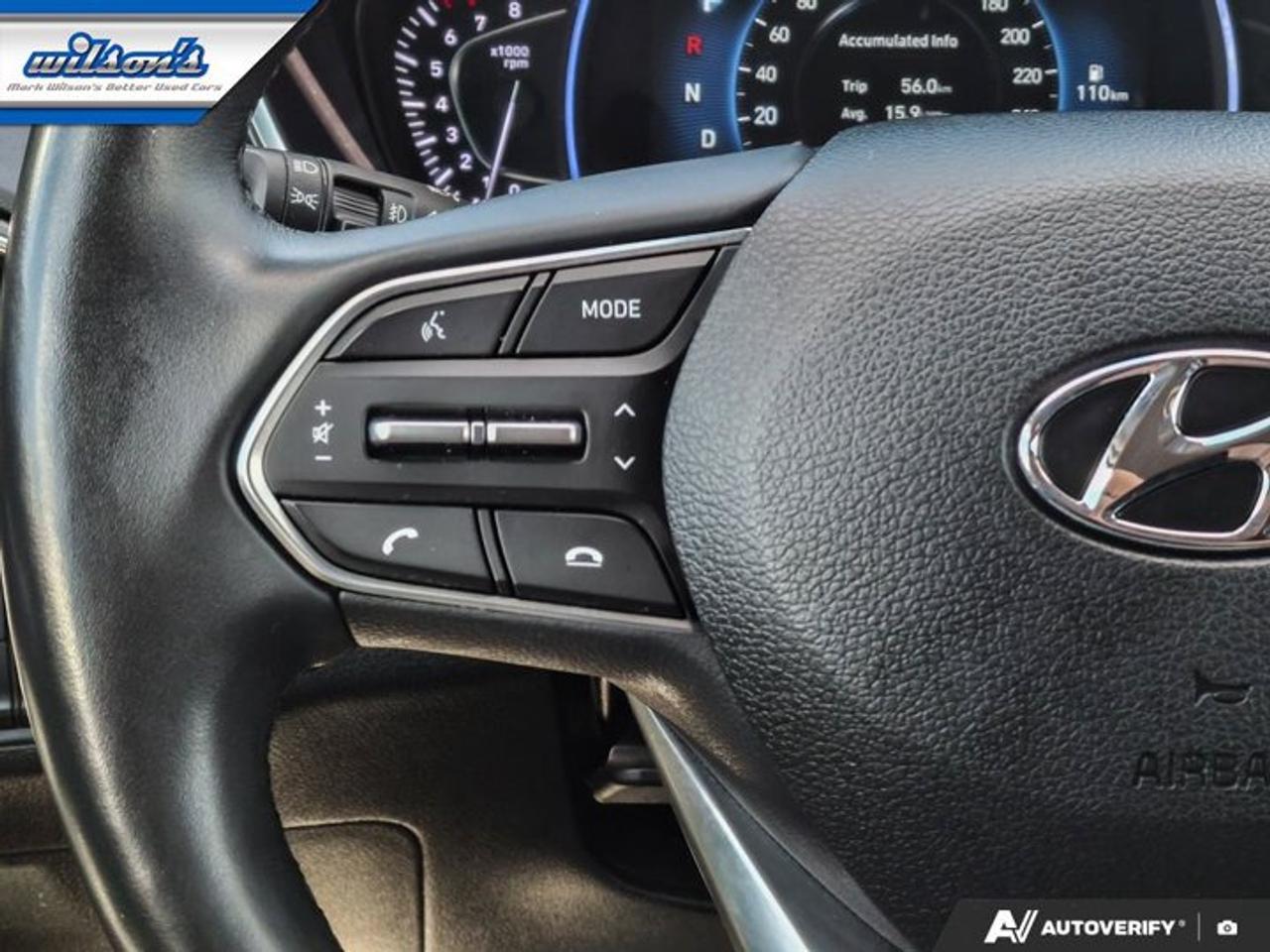 2019 Hyundai Santa Fe Luxury AWD | Leather | Sunroof | 360 Camera | Cooled + Heated Seats | Heated Wheel and More! Photo
