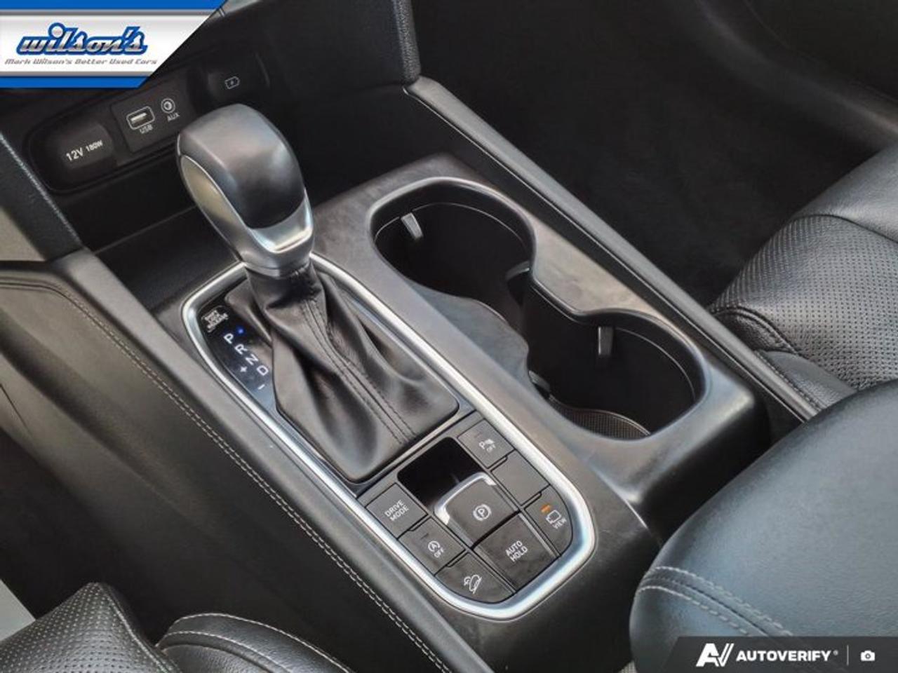 2019 Hyundai Santa Fe Luxury AWD | Leather | Sunroof | 360 Camera | Cooled + Heated Seats | Heated Wheel and More! Photo