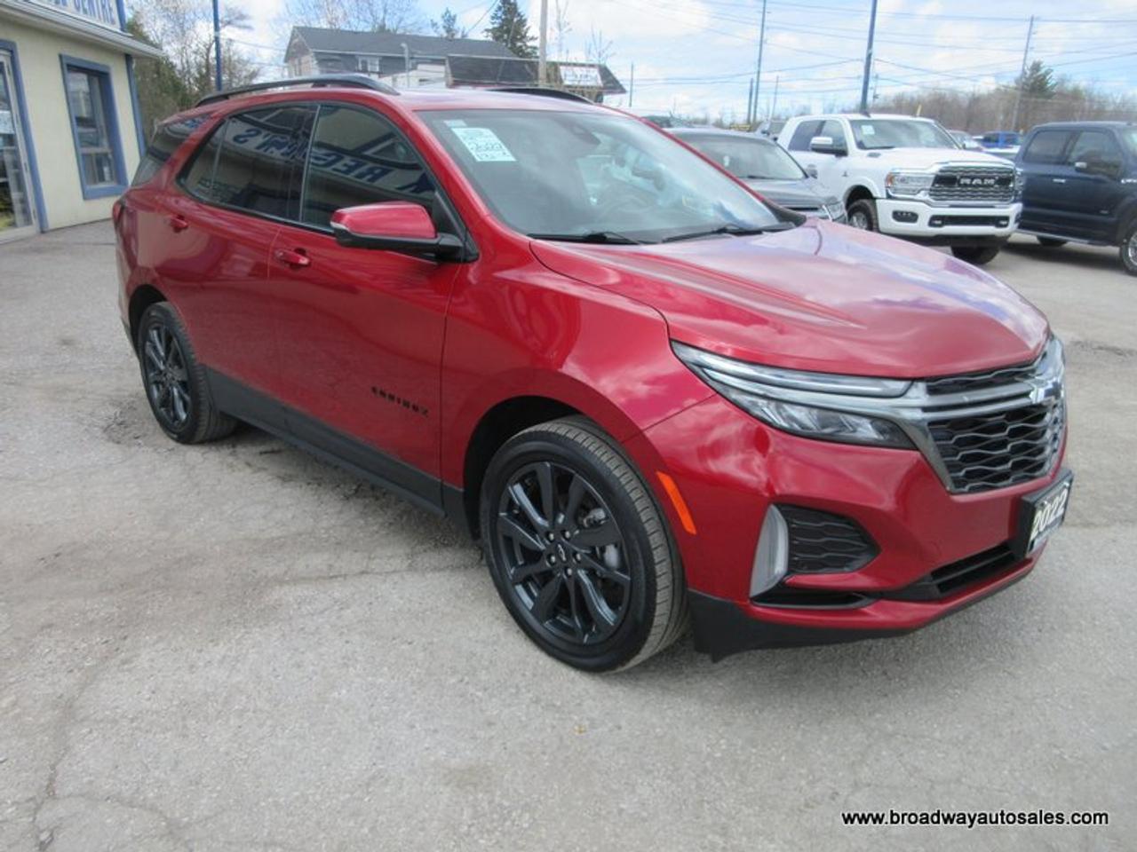 2022 Chevrolet Equinox ALL-WHEEL DRIVE RS-PACKAGE 5 PASSENGER 1.5L - TURBO.. NAVIGATION.. PANORAMIC SUNROOF.. LEATHER.. HEATED SEATS & WHEEL.. BACK-UP CAMERA.. Photo