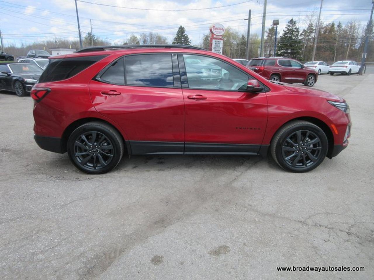 2022 Chevrolet Equinox ALL-WHEEL DRIVE RS-PACKAGE 5 PASSENGER 1.5L - TURBO.. NAVIGATION.. PANORAMIC SUNROOF.. LEATHER.. HEATED SEATS & WHEEL.. BACK-UP CAMERA.. Photo