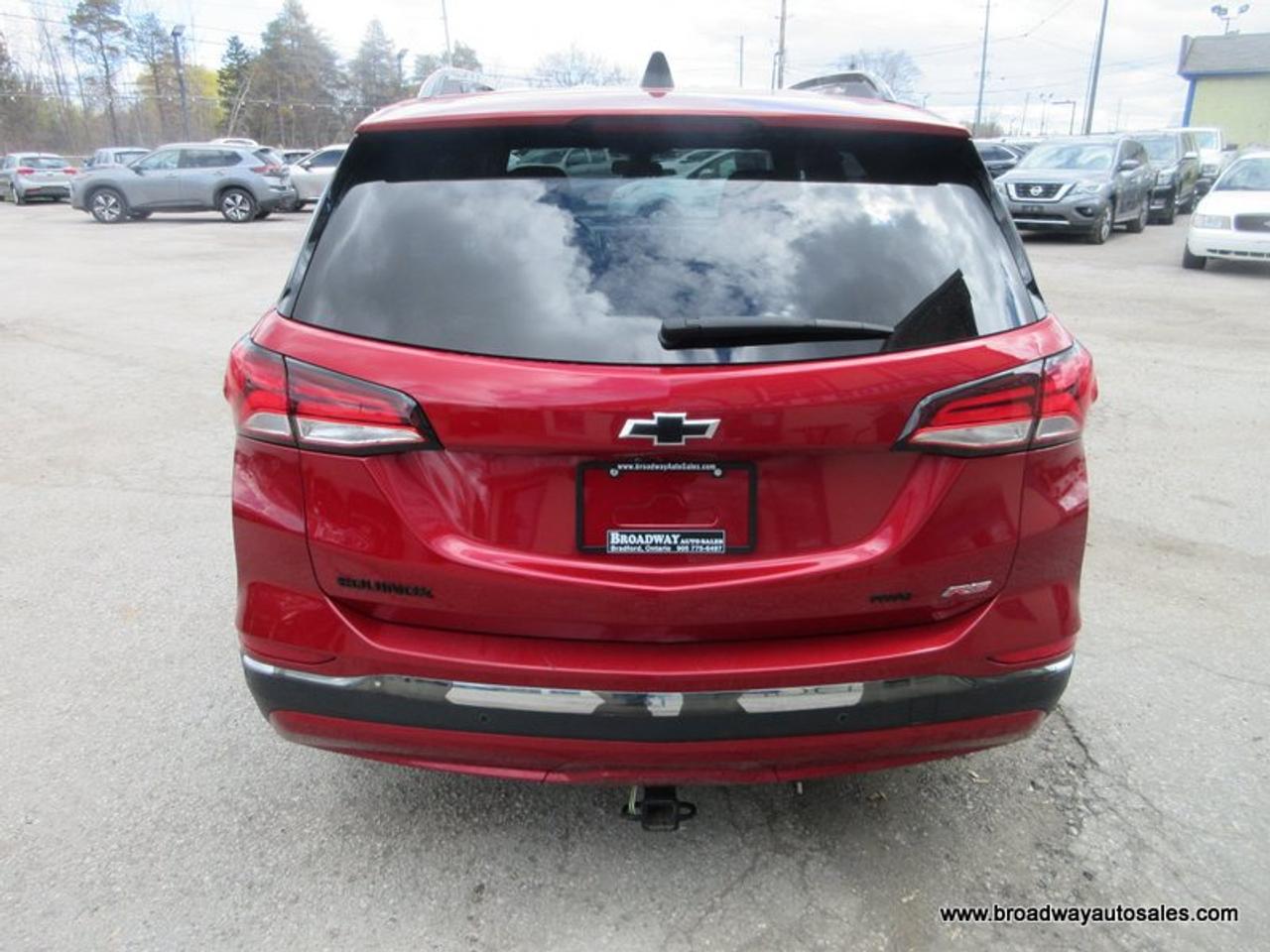 2022 Chevrolet Equinox ALL-WHEEL DRIVE RS-PACKAGE 5 PASSENGER 1.5L - TURBO.. NAVIGATION.. PANORAMIC SUNROOF.. LEATHER.. HEATED SEATS & WHEEL.. BACK-UP CAMERA.. Photo