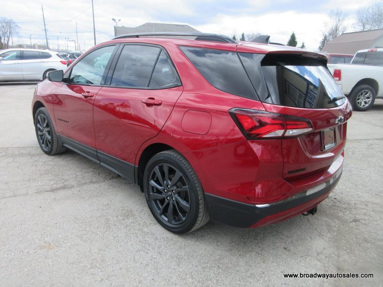 2022 Chevrolet Equinox ALL-WHEEL DRIVE RS-PACKAGE 5 PASSENGER 1.5L - TURBO.. NAVIGATION.. PANORAMIC SUNROOF.. LEATHER.. HEATED SEATS & WHEEL.. BACK-UP CAMERA.. Photo