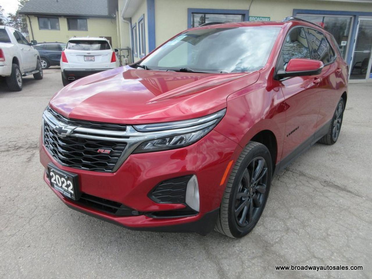 2022 Chevrolet Equinox ALL-WHEEL DRIVE RS-PACKAGE 5 PASSENGER 1.5L - TURBO.. NAVIGATION.. PANORAMIC SUNROOF.. LEATHER.. HEATED SEATS & WHEEL.. BACK-UP CAMERA.. Photo