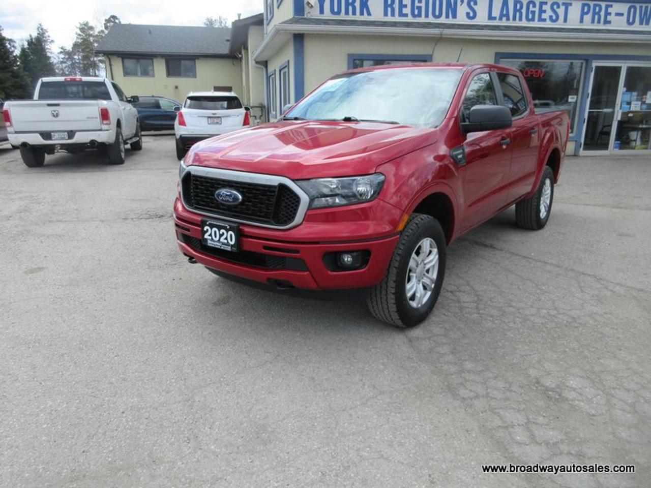 2020 Ford Ranger GREAT KM'S XLT-MODEL 5 PASSENGER 2.3L - ECO-BOOST.. 4X4.. CREW-CAB.. SHORTY.. HEATED SEATS.. TOUCH SCREEN DISPLAY.. BACK-UP CAMERA.. Photo2