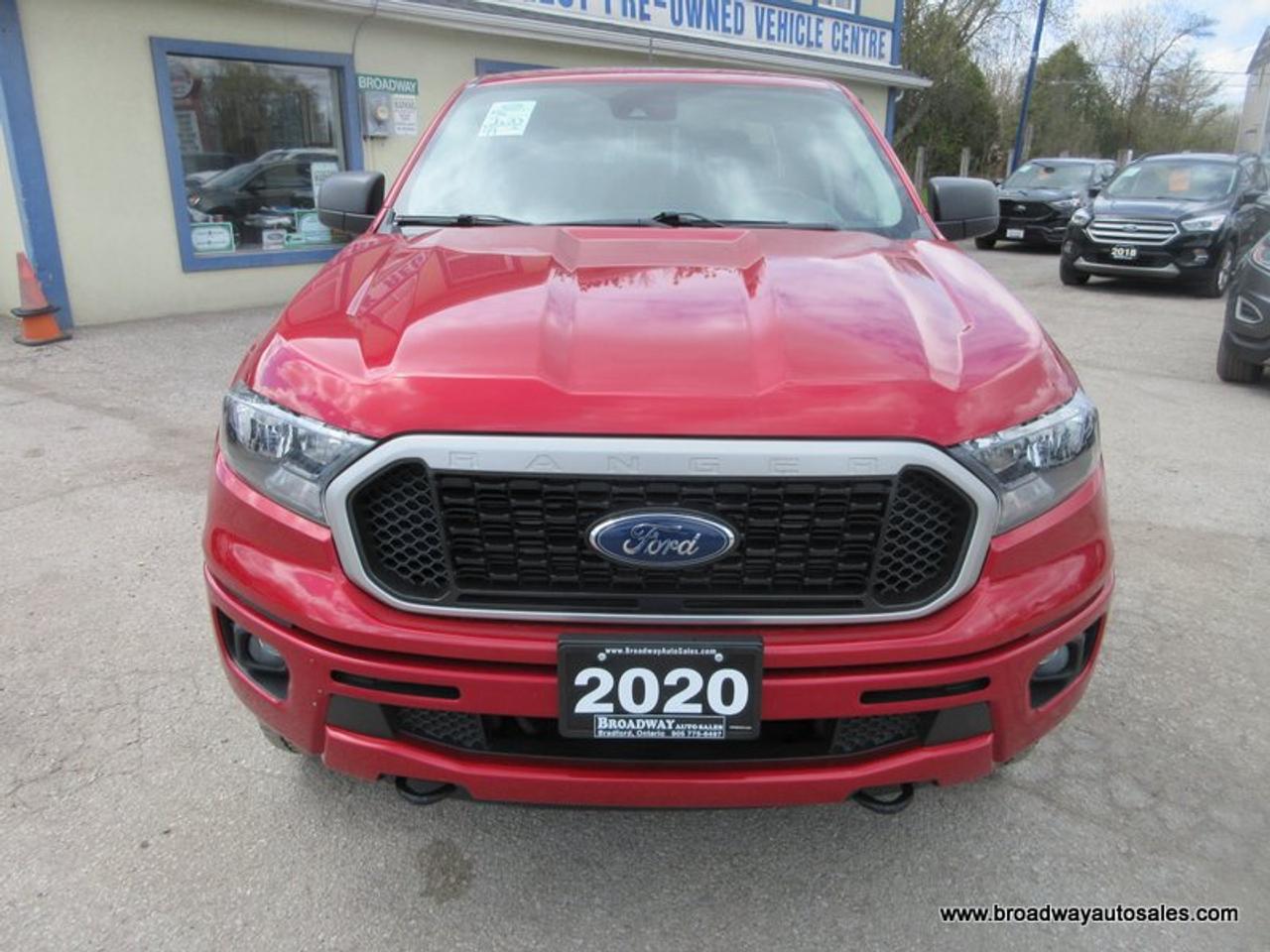 2020 Ford Ranger GREAT KM'S XLT-MODEL 5 PASSENGER 2.3L - ECO-BOOST.. 4X4.. CREW-CAB.. SHORTY.. HEATED SEATS.. TOUCH SCREEN DISPLAY.. BACK-UP CAMERA.. Photo4