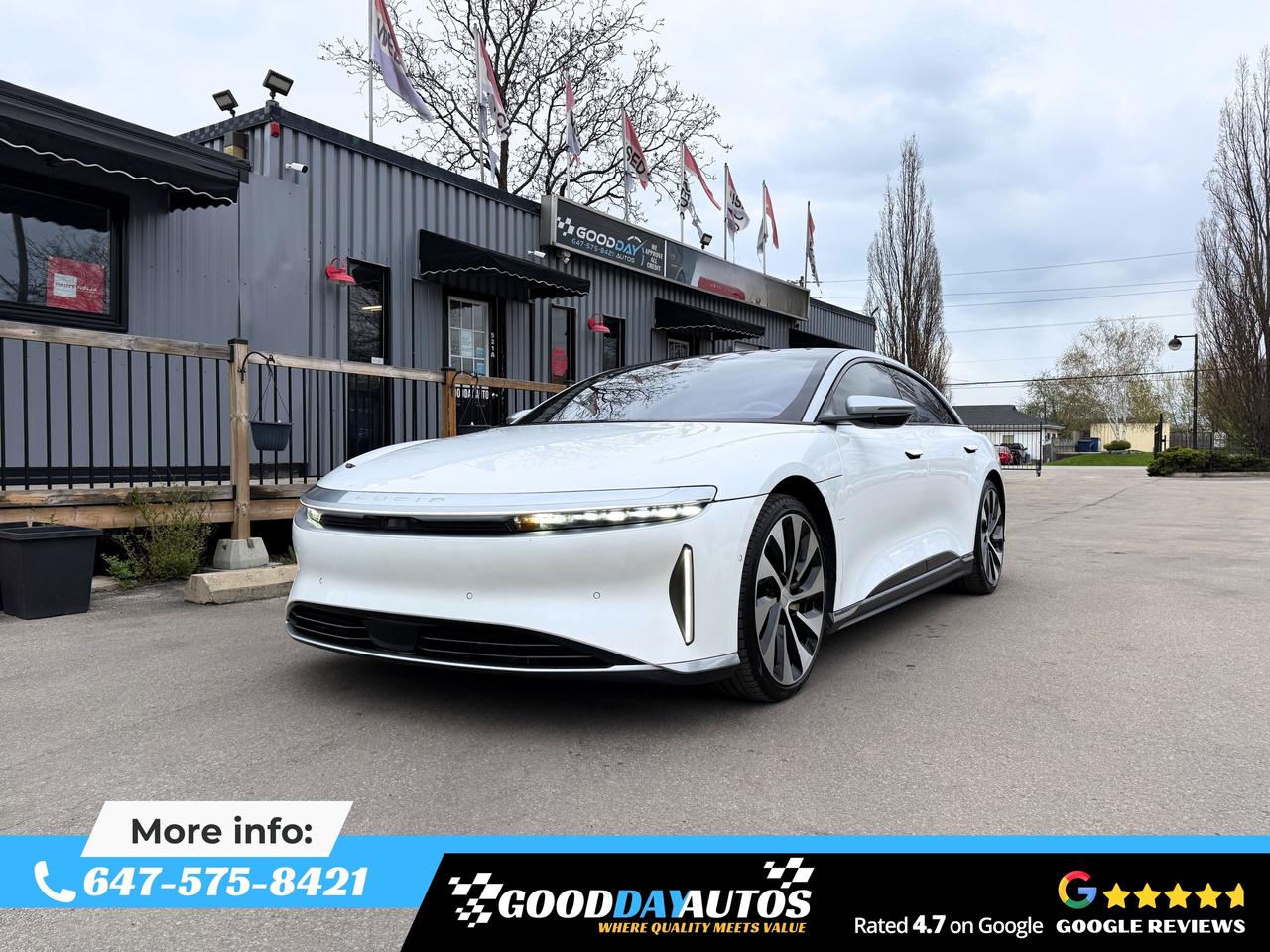 2022 Lucid Air Grand Touring 830 KMS EPA DREAM DRIVE PRO SURREAL Photo