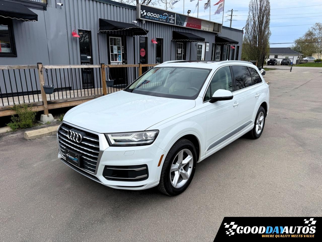 2018 Audi Q7 QUATTRO PREMIUM 7 PASS NAV PANO CLEAN CARFAX MINT Photo