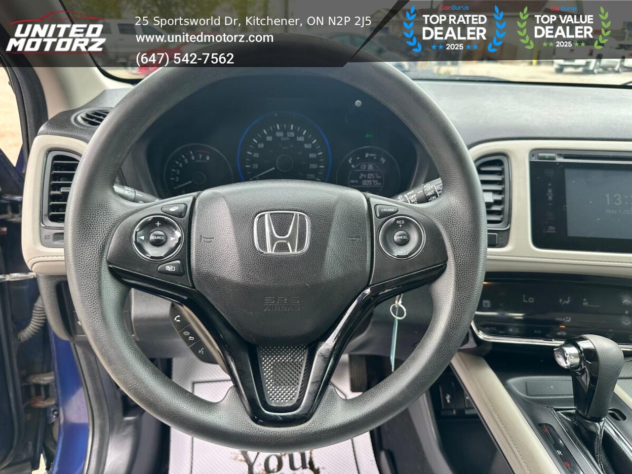 2016 Honda HR-V LX~SAFETY CERTIFIED~NO ACCIDENTS~19 Service Record Photo