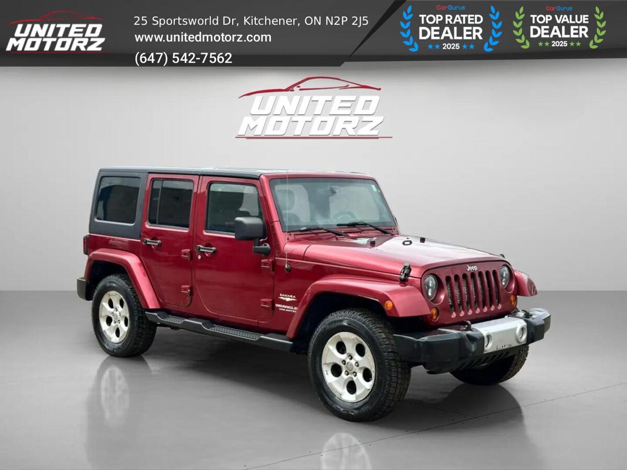 2013 Jeep Wrangler Unlimited 4dr Sahara~NO ACCIDENTS~15 SER Photo