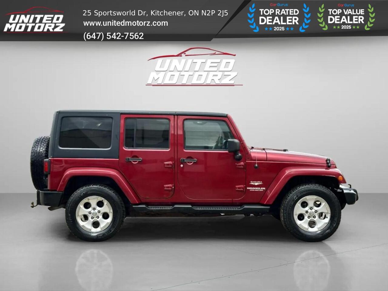 2013 Jeep Wrangler Unlimited 4dr Sahara~NO ACCIDENTS~15 SER Photo3