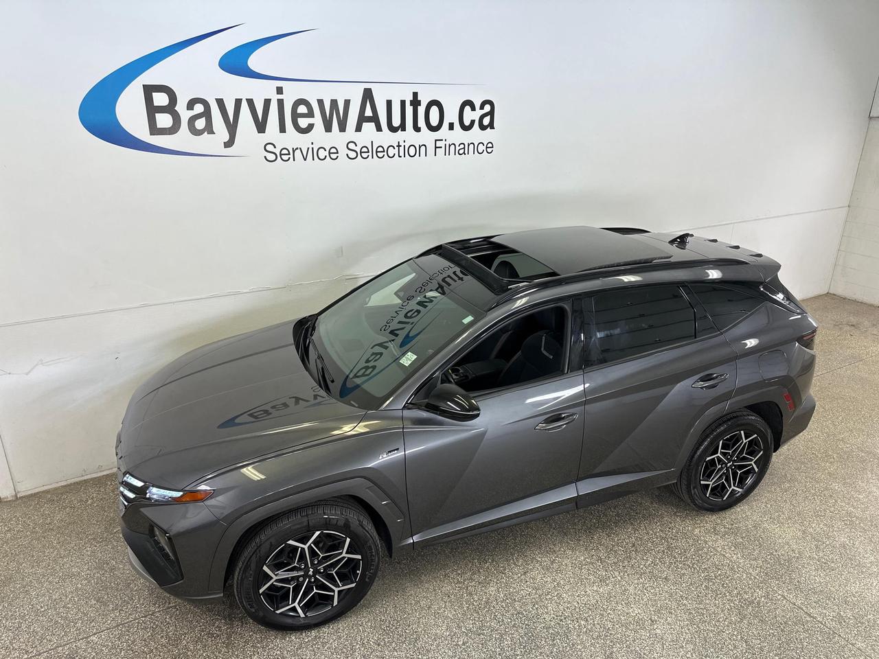 2024 Hyundai Tucson Hybrid Ultimate N-LINE/ULTIMATE/HYBRID/PANOROOF/NAV/1 OWNER LEASE! Photo0
