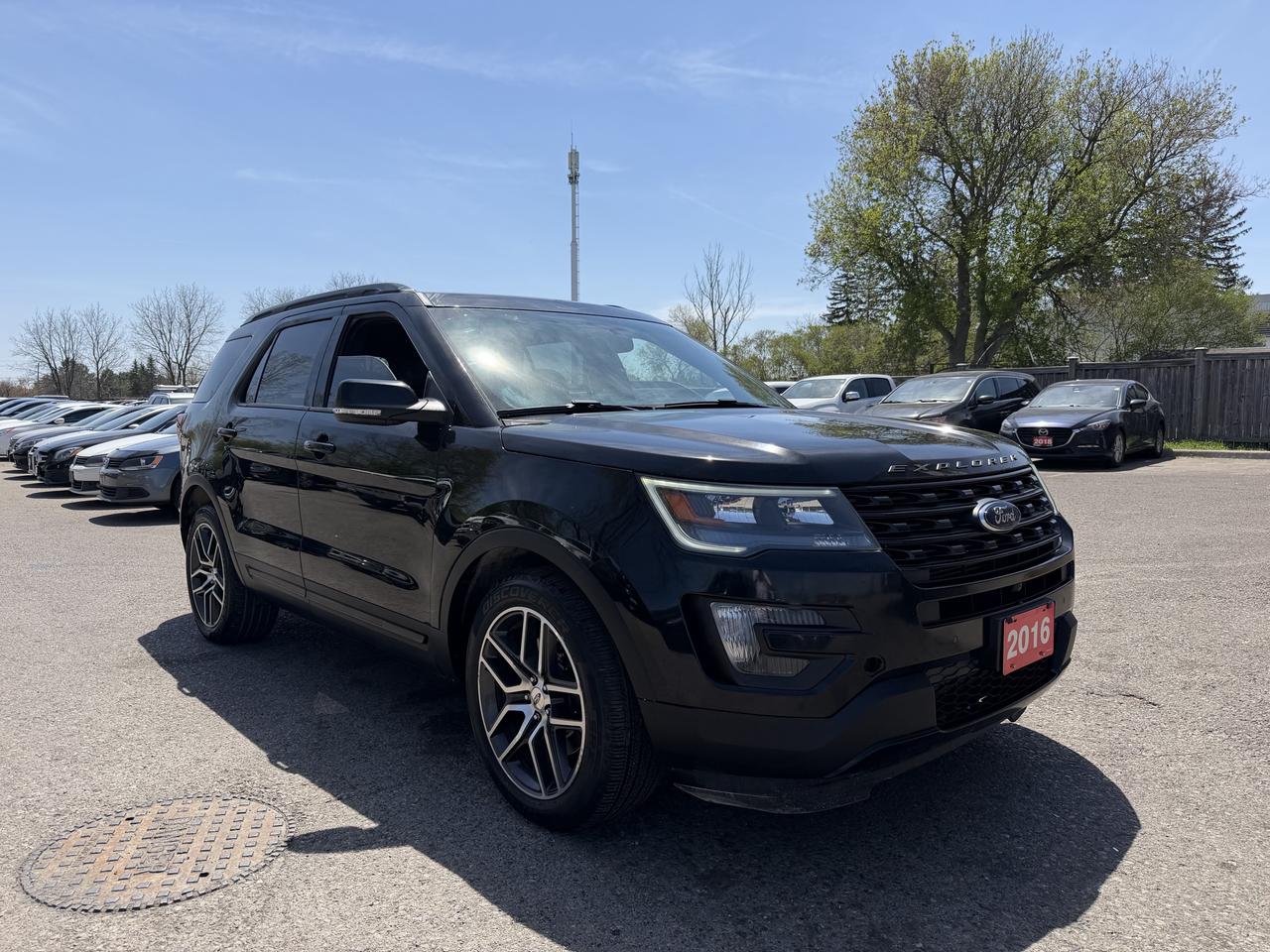 <p>Looking for a powerful and stylish SUV that can handle any adventure? Check out this stunning 2016 Ford Explorer SPORT, now available at Target Auto Centre. This sleek black Explorer, with a clean CARFAX report, is ready to turn heads on the streets of Canada. Inside, youll find a sophisticated black interior, providing a comfortable and modern driving experience. With 156,017km on the odometer, this Explorer has plenty of life left to offer its next owner. Its robust 3.5L V6 engine and 4-wheel drive system provide impressive performance, making it perfect for both city commutes and weekend getaways.&nbsp;This Ford Explorer SPORT is packed with features designed to elevate your driving experience.</p><p>&nbsp;</p><p><strong>CERTIFIED PRE-OWNED VEHICLE | BUY WITH CONFIDENCE</strong></p><p>&nbsp;- Ontario Safety Standards Certificate Included<br>- 30 Day / 1,000 KM Safety Warranty Included<br>- Fully Detailed Prior to Delivery<br>- CARFAX Vehicle History Report Available</p><p>&nbsp;</p><p><strong>FINANCING MADE SIMPLE | ALL CREDIT WELCOME</strong></p><p>&nbsp;- $0 Down Payment Options Available<br>- Competitive Rates Through Trusted Lenders<br>- Fast Approvals | Simple Application Process<br>- On-site Financing Assistance<br>- Good Credit | Bad Credit | No Credit Options<br>- Apply Now</p><p>&nbsp;</p><p><strong>VALUE AND TRANSPARENCY | WHY CHOOSE US</strong></p><p>- Price Plus HST & Licensing Only<br>- No Additional Fees | All-In Pricing<br>- Same Price Cash or Finance<br>- Extended Warranty Protection Plans Available<br>- Autotrader Best Priced Dealer Award (2024)<br>- Competitive Market Value on Trade-ins<br>- We&rsquo;ll Buy Your Car &mdash; No Purchase Required<br>- Know Someone Looking For a Vehicle? Get a Referral Award<br>- Open 7 Days a Week</p><p>&nbsp;</p><p><strong>ABOUT TARGET AUTO CENTRE</strong></p><p>Target Auto Centre has been proudly serving London, Ontario and surrounding areas for over 20 years, offering over 150 quality pre-owned vehicles and a constantly updated selection to choose from. We focus on providing competitive pricing, clear information, and a straightforward buying process so you know exactly what to expect from start to finish.</p><p>Cars For Everyone! We offer a wide selection of vehicles to fit every lifestyle, need, and budget. Our inventory includes cars, trucks, SUVs, and vans from trusted brands such as Ford, Chevrolet, Toyota, Honda, Nissan, BMW, Mercedes-Benz, Audi, Lexus, Acura, Hyundai, Kia, Mazda, Volkswagen, Jeep, RAM, GMC, Subaru, and more. With new arrivals regularly, there&rsquo;s always something for everyone.</p><p>As a proud member of the Used Car Dealers Association of Ontario (UCDA), we are committed to operating with honesty, transparency, and professionalism in every transaction. Our goal is to make your vehicle purchase as simple and stress-free as possible, while delivering the level of service our customers continue to trust. Come visit us today and see why were the preferred choice for pre-owned vehicles in London and the surrounding areas. We look forward to earning your business!</p>
