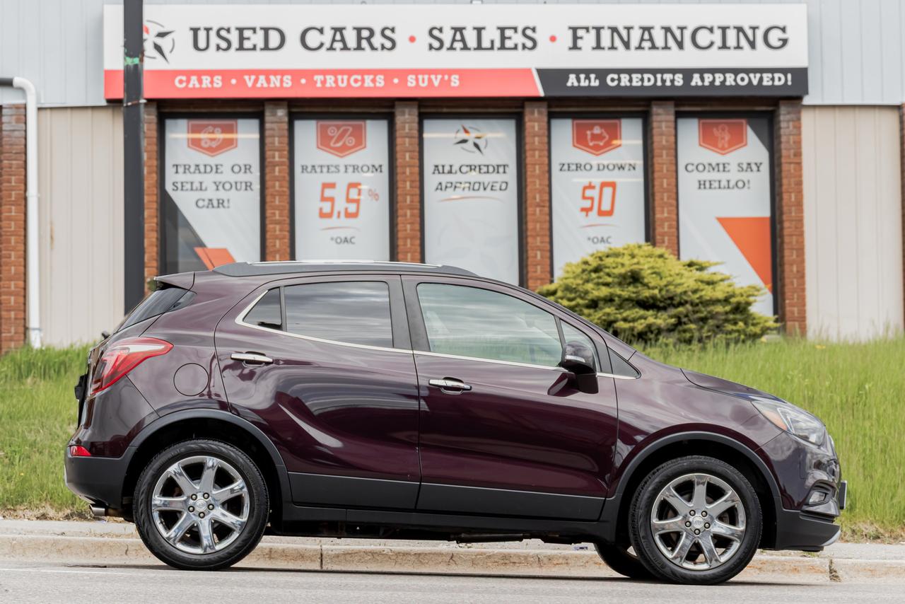 2017 Buick Encore Premium | AWD | Leather | Roof | Nav | Cam | BSM++ Photo37