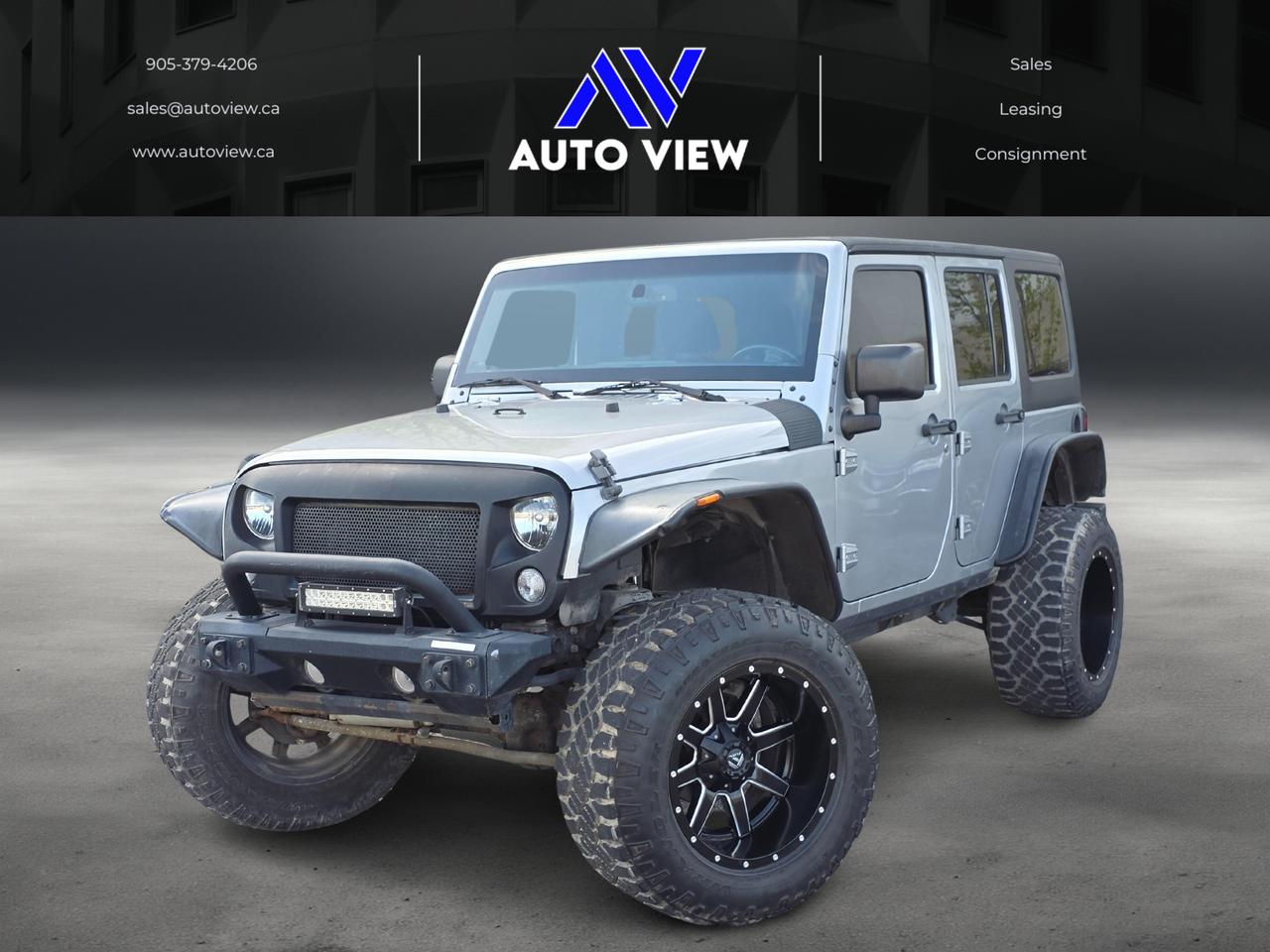 Used 2015 Jeep Wrangler Unlimited Sport **MANUAL**ROUGH COUNTRY LIFT** for sale in Stoney Creek, ON