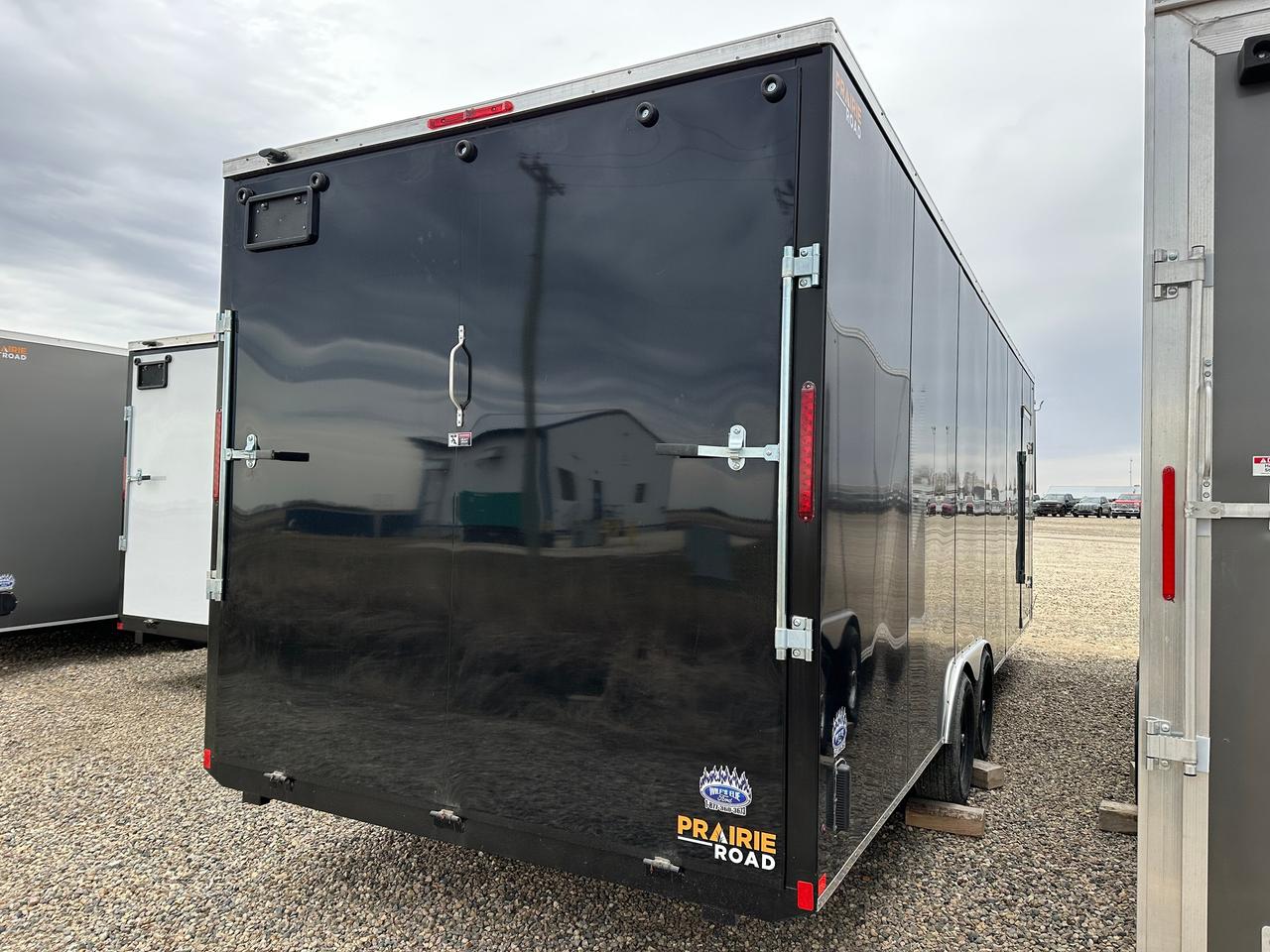 2026 Prairie Road Enclosed Cargo 8.5 x 24 Prairie Road Ramp Door Photo