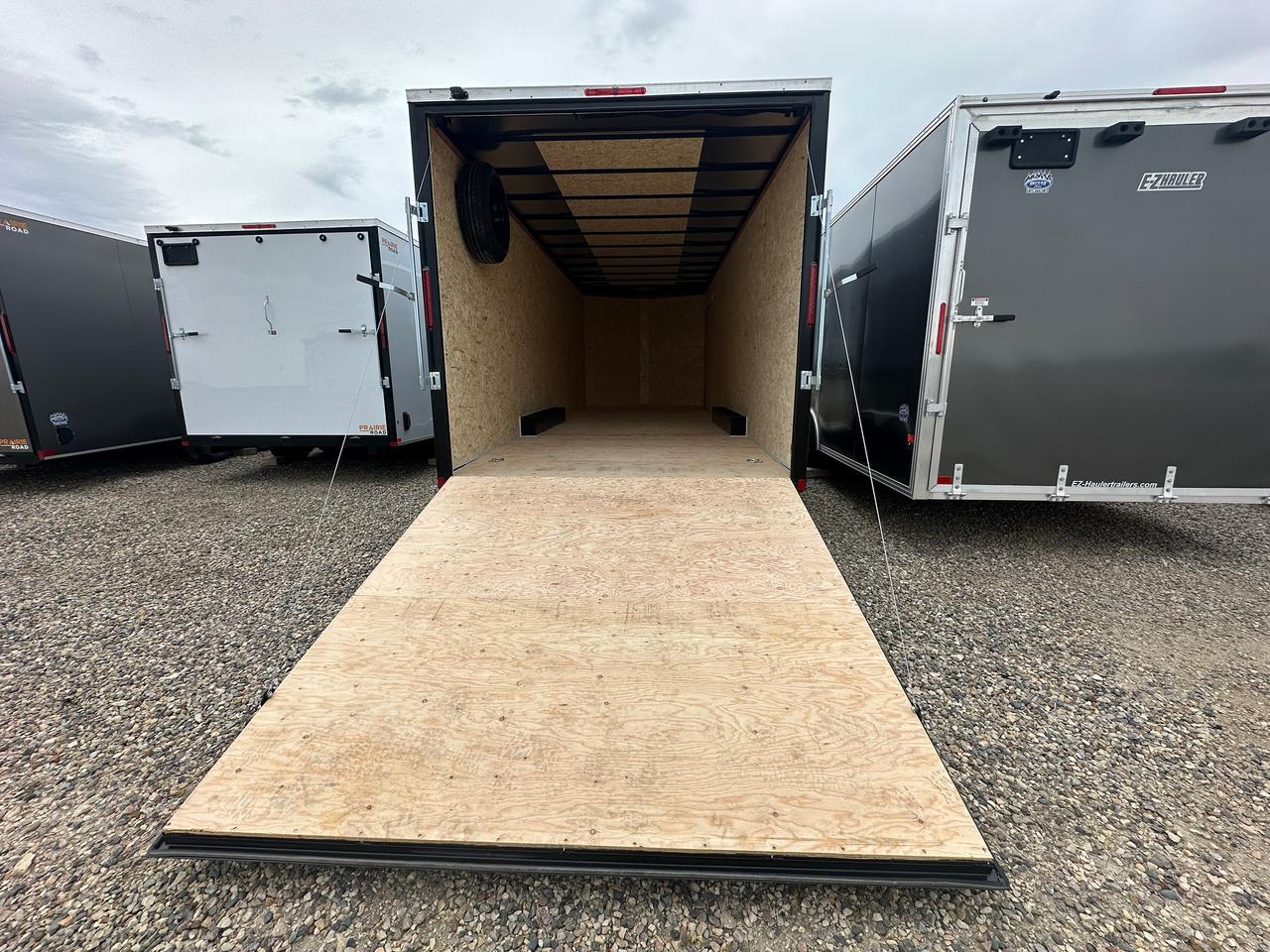 2026 Prairie Road Enclosed Cargo 8.5 x 24 Prairie Road Ramp Door Photo5
