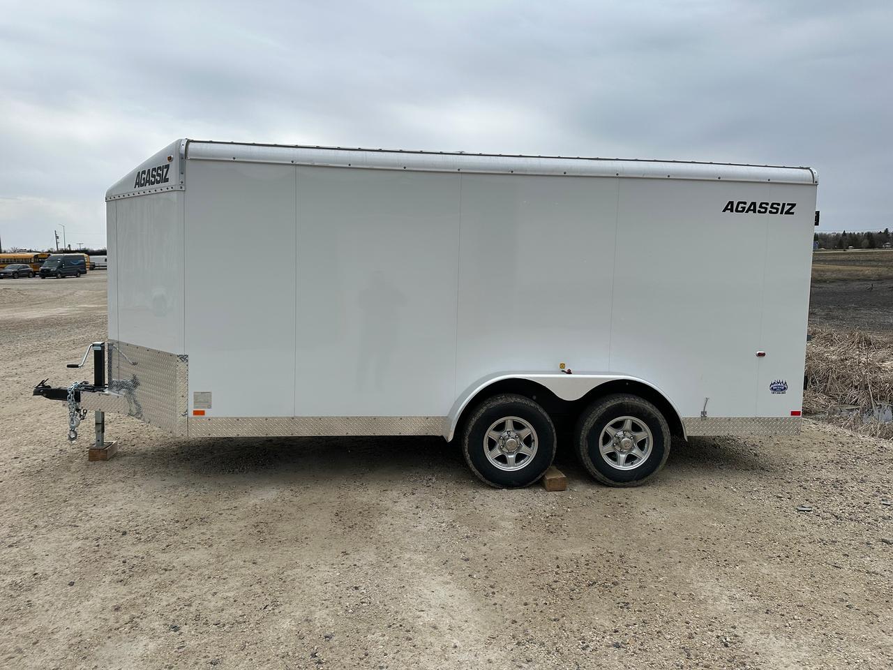 2026 Agassiz Enclosed Cargo 7 x 16 Agassiz Barn Door Photo1