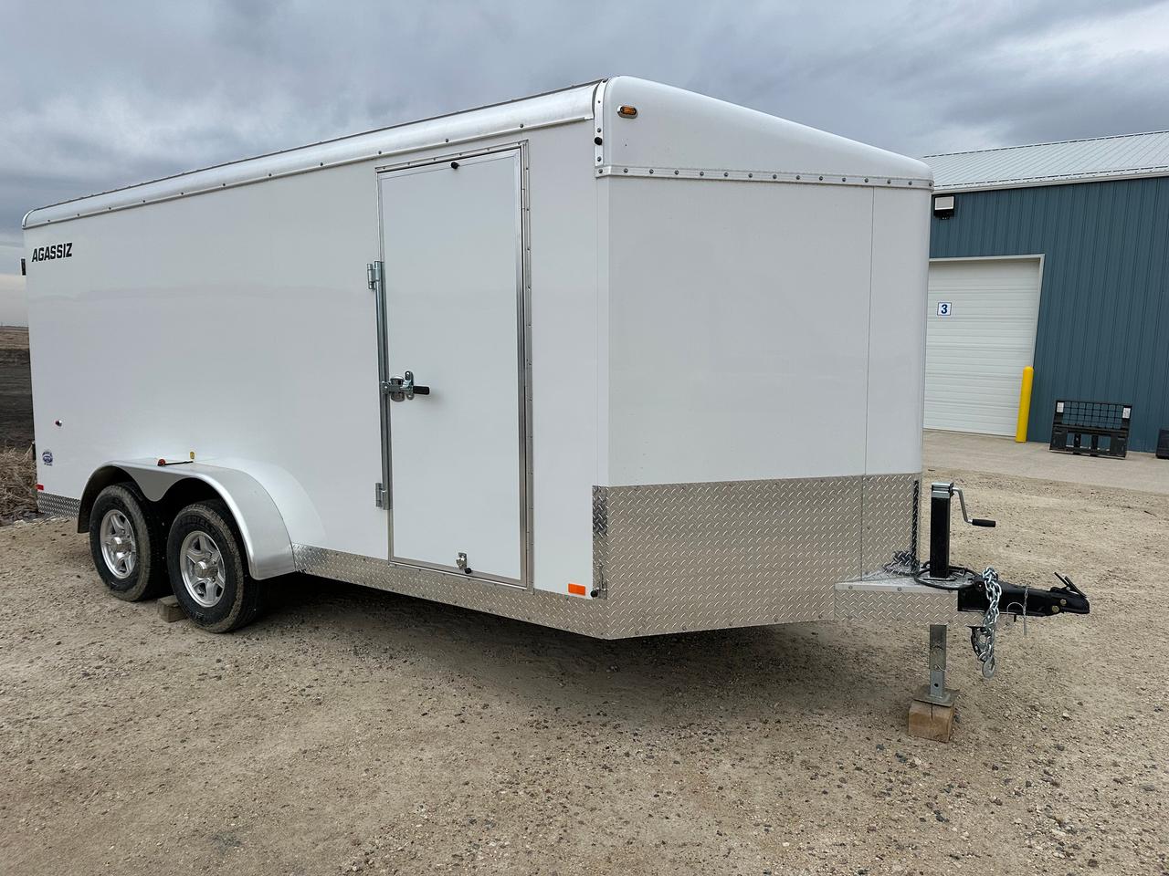 2026 Agassiz Enclosed Cargo 7 x 16 Agassiz Barn Door Photo2