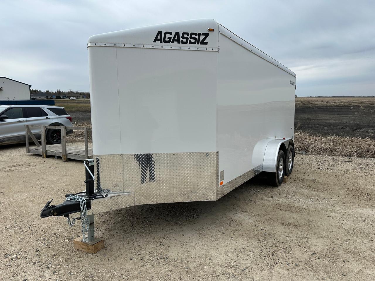 2026 Agassiz Enclosed Cargo 7 x 16 Agassiz Barn Door Photo0