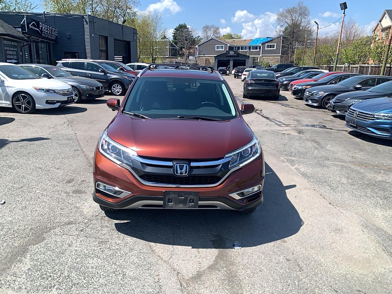 2015 Honda CR-V TOURING/ LEATHER/ ROOF /NAVI/ REAR CAM /MINT/ A/C Photo