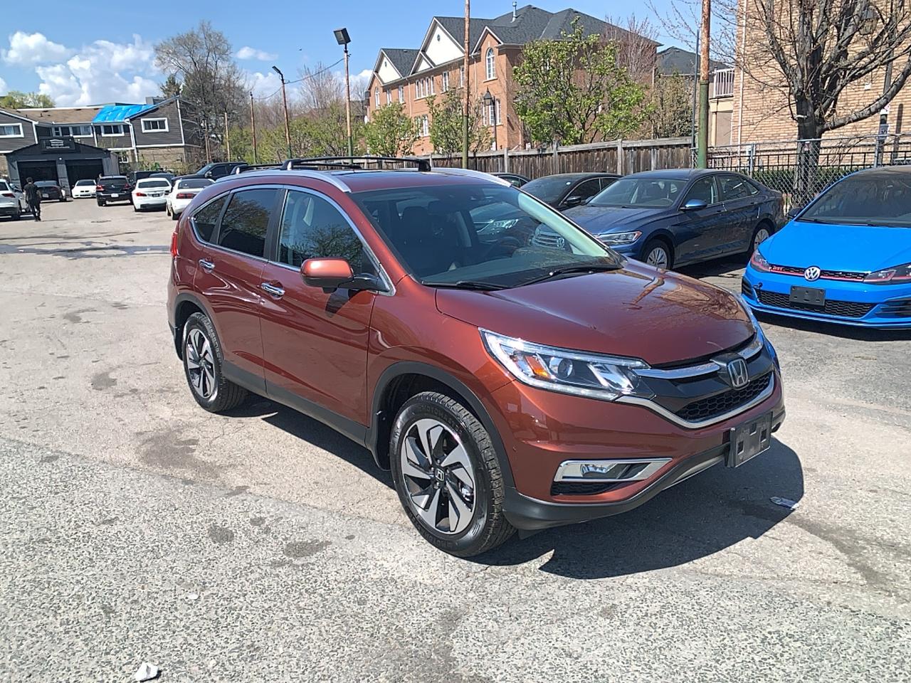 2015 Honda CR-V TOURING/ LEATHER/ ROOF /NAVI/ REAR CAM /MINT/ A/C Photo