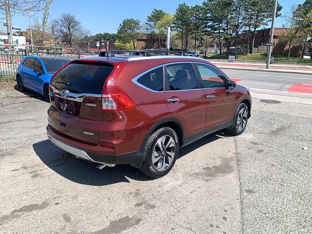 2015 Honda CR-V TOURING/ LEATHER/ ROOF /NAVI/ REAR CAM /MINT/ A/C Photo4