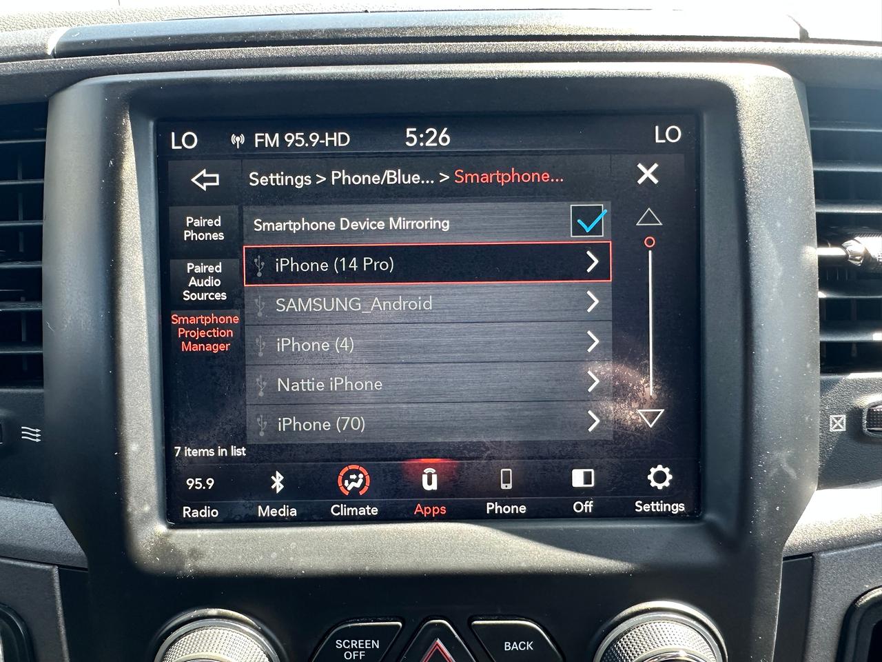 2019 RAM 1500 Classic Express4X4 DBLCab HEMI Cloth 6Passenger XM CarPlay Photo