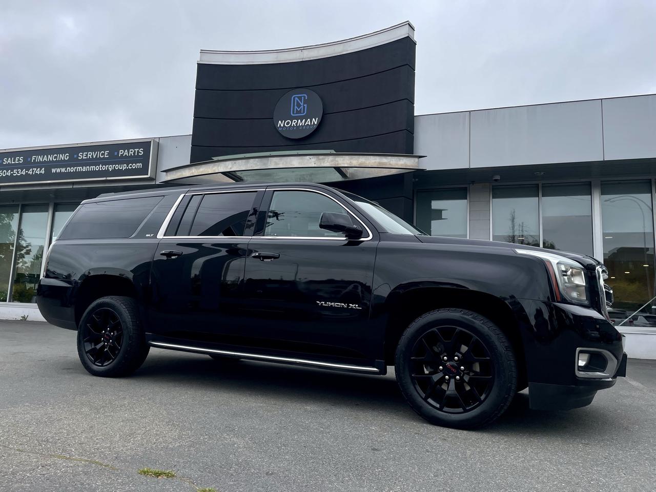Used 2019 GMC Yukon XL SLT 5.3L 4WD EXTENDED LEATHR SUNROOF DVD 7-PASSANG for sale in Langley, BC