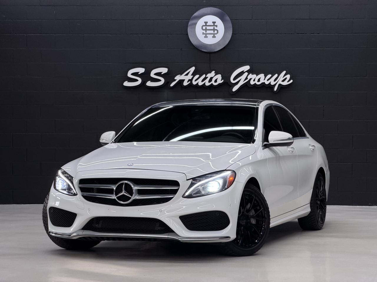 2015 Mercedes-Benz C-Class AMG PKG|BACKUP|FCW|BSM|PANO| Photo
