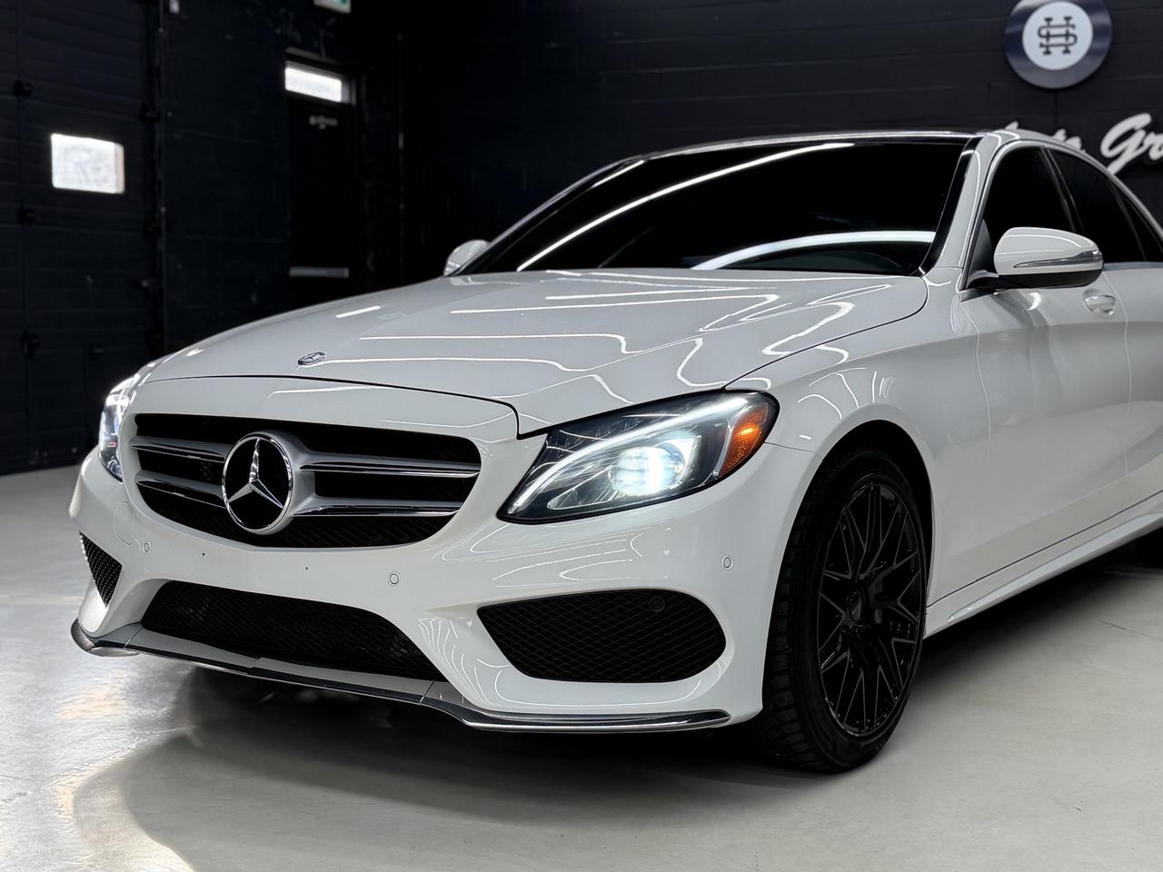 2015 Mercedes-Benz C-Class AMG PKG|BACKUP|FCW|BSM|PANO| Photo