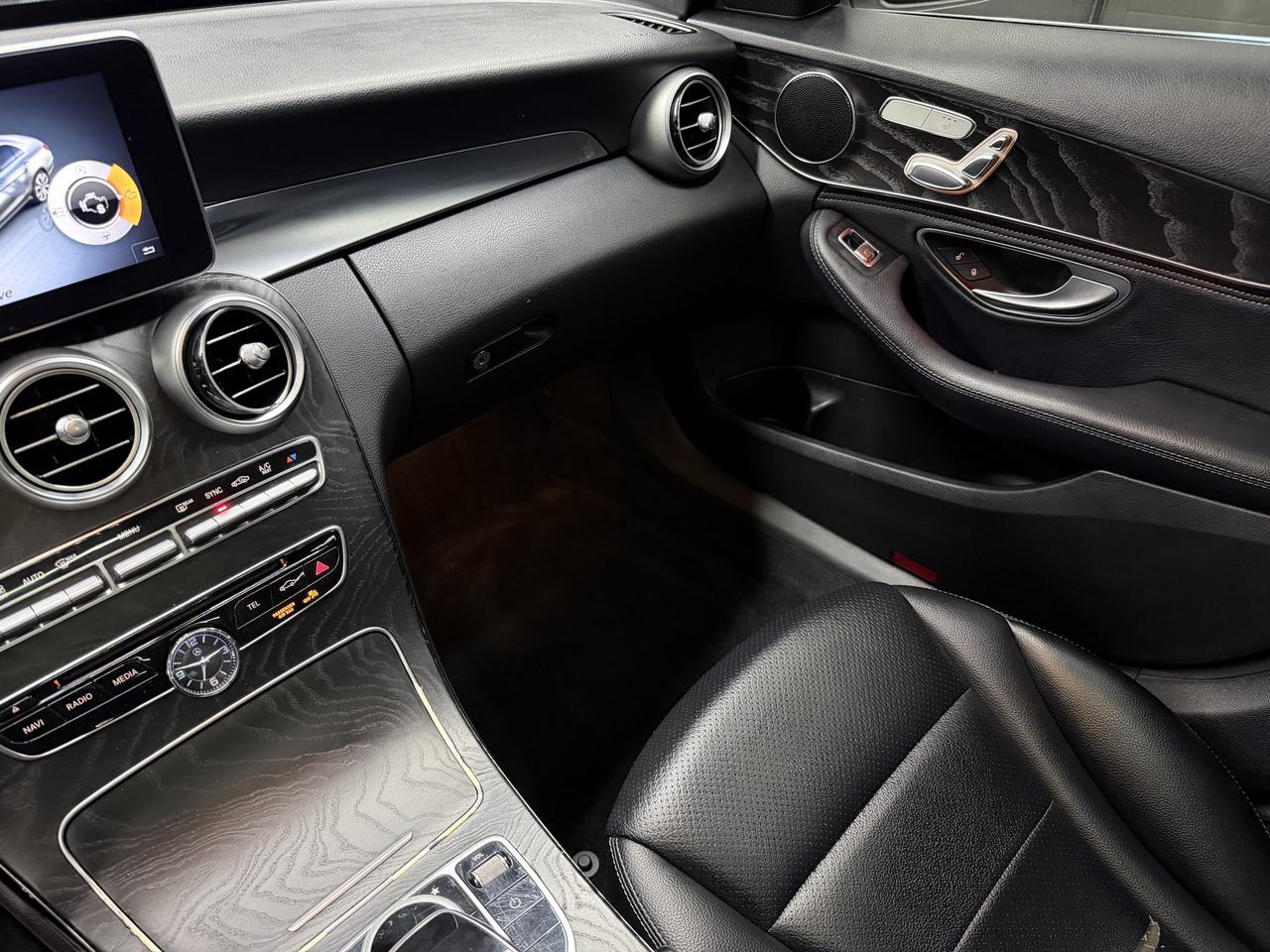 2015 Mercedes-Benz C-Class AMG PKG|BACKUP|FCW|BSM|PANO| Photo
