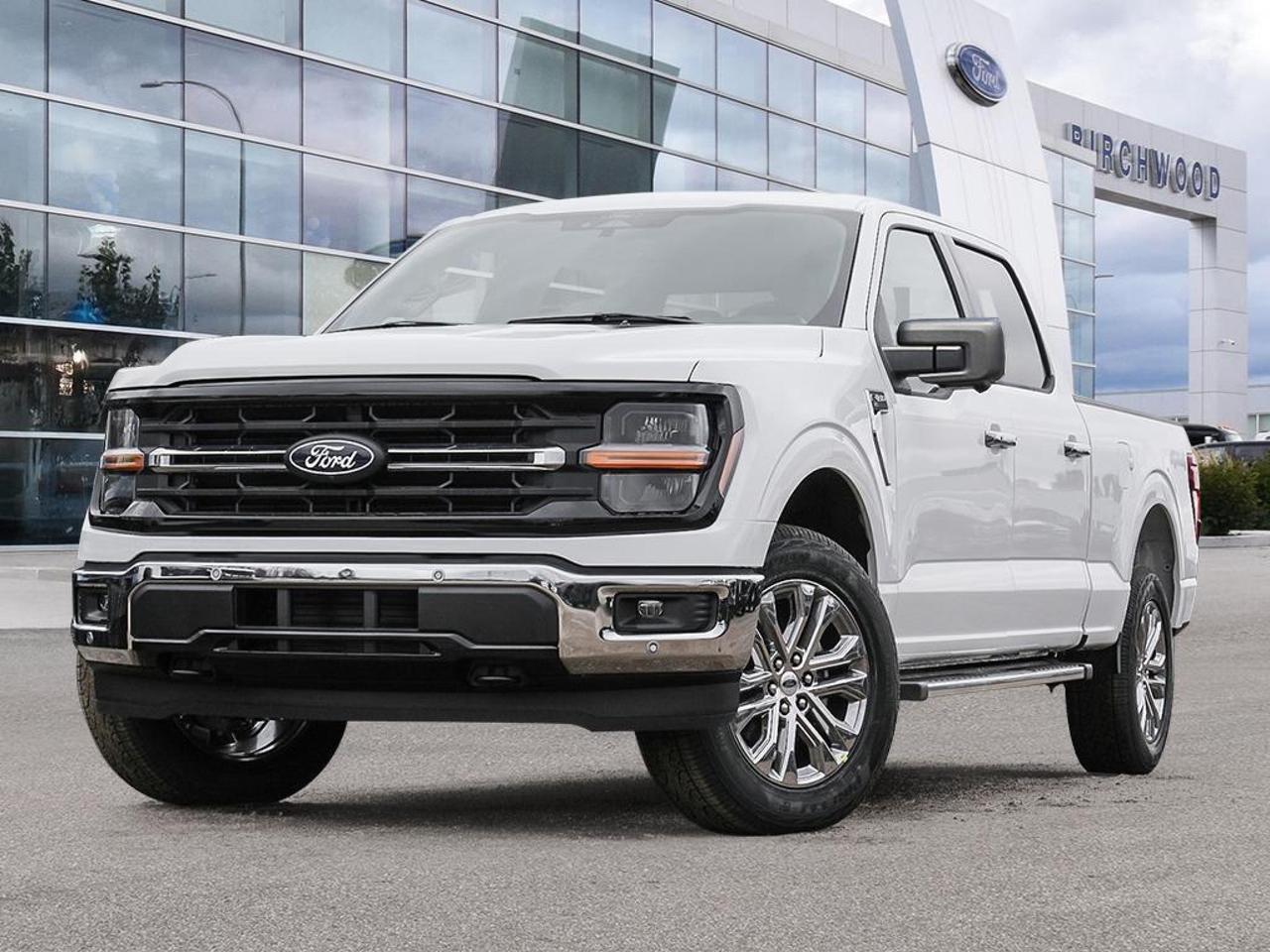 The 2026 Ford F-150 with a 5.0L V8 and 4WD is built for those who demand real capability without compromising on safety or comfort. Fresh off the lot with only 26 km, this white F-150 from Birchwood Ford is ready to work and ready to go.

- 5.0L 8-cylinder engine paired with 4-Wheel Drive  serious power for towing and off-road demands
- Class IV Towing Equipment including hitch and Trailer Sway Control for confident hauling
- BLIS Blind Spot Information System with Cross-Traffic Alert and Reverse Brake Assist for safer maneuvering
- Collision Mitigation-Front for added peace of mind on busy roads and job sites
- 4-Wheel Disc Brakes with ABS, Hill Hold Control, and Electric Parking Brake for reliable stopping in any condition
- Autolamp Auto On/Off Reflector LED Low/High Beam headlamps with Automatic High-Beams for improved visibility
- 60-40 Folding Split-Bench Rear Seat for flexible cargo and passenger configurations
- Safety Canopy Curtain Airbags (1st and 2nd row) plus dual stage side and front airbags for full occupant protection

Ready to put this F-150 to work? Visit us at Birchwood Ford or head to www.birchwoodford.ca to reserve it, start your purchase online, or book a test drive. Have questions? Our team is happy to help  reach out anytime.
Birchwood Ford is your choice for New Ford vehicles in Winnipeg. 

At Birchwood Ford, we hold ourselves to the highest standard. Our number one focus is customer satisfaction which has awarded us the Ford of Canadas Presidents Award for 5 consecutive years. This honour is presented to Ford dealers that have proven outstanding results in Sales and Customer Service Excellence.

Are you a newcomer to Canada, recent graduate, first time car buyer or physically challenged? Ask us about our exclusive rebates and how they may apply to you.
 
Interested in seeing/hearing more? Book a test drive or give us a call at (204) 661-9555 and we can help you with whatever you need!

Dealer permit #4454
Dealer permit #4454