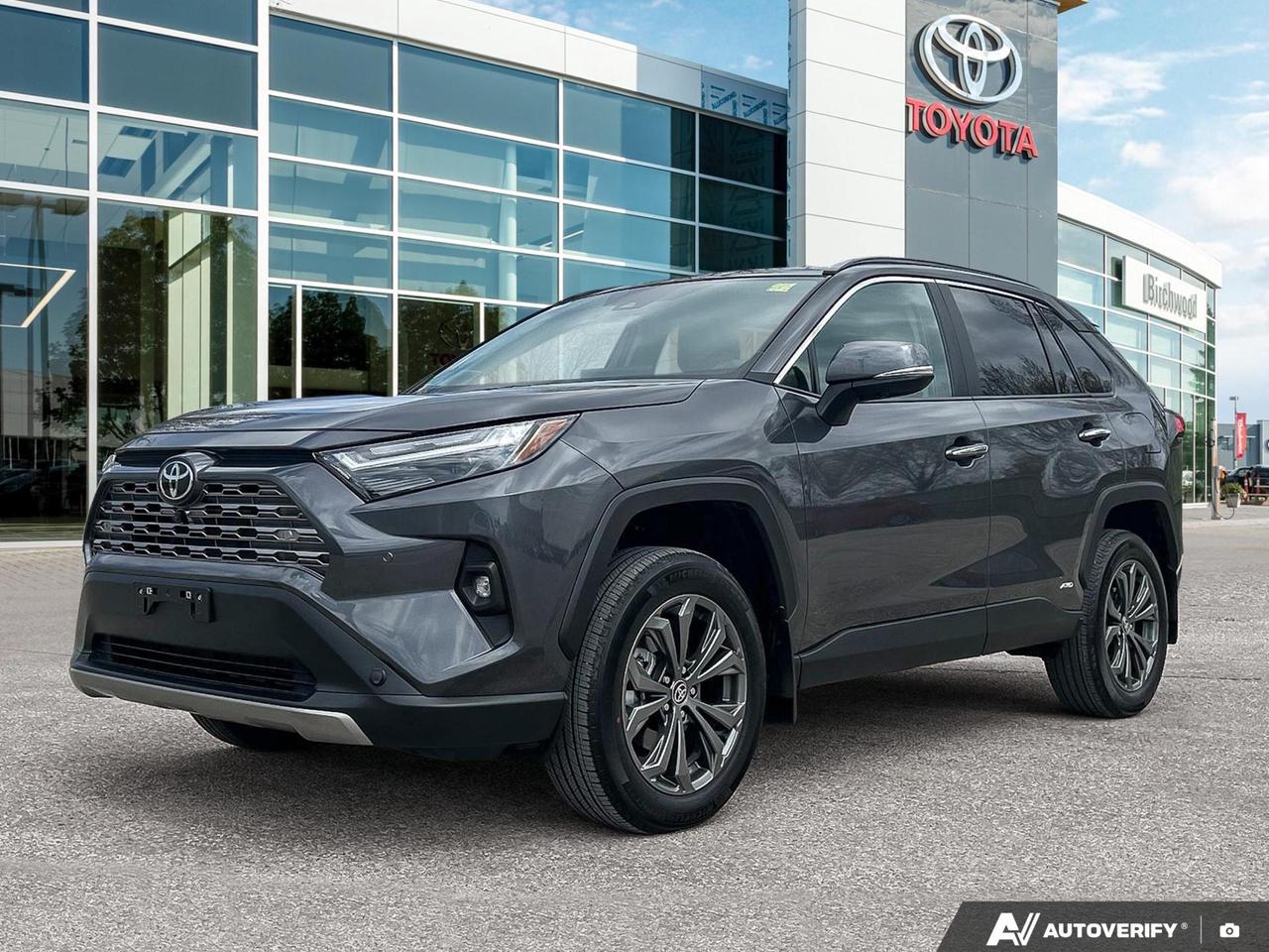 Low Kilometers!
Clean CARFAX! No Accidents!
Local Vehicle!
If youre looking for a refined, fuel-efficient SUV that doesnt compromise on capability or comfort, this 2025 Toyota RAV4 Hybrid Limited in Magnetic Grey Metallic is hard to beat. With only 16,607 km, a clean accident-free history, and Toyota Certified Pre-Owned status, youre getting near-new quality with added peace of mind built right in.

Key Features 

- All Wheel Drive 
- Power Slide And Tilt Moonroof 
- Blind Spot Monitor 
- Wireless Charger 
- Heated Front Seats 
- Heated Rear Seats 
- Heated Leather Wrapped Steering Wheel 
- Ventilated Front Seats 
- Dual Zone Automatic Climate Control 
- 11 Speaker JBL Audio System 
- Wireless Apple CarPlay and Android Auto 
- 10.5 Toyota Multimedia 
- Push Button Start 
- Pre-Collision System 
- Lane Tracing Assist 
- Lane Departure Warning 
- Dynamic Radar Cruise Control 

And More!

At Birchwood Toyota, were committed to making your buying experience straightforward and enjoyable. Ready to take the next step? Reserve this vehicle online, start your purchase at birchwoodtoyota.ca, or book a test drive appointment today. Have questions? Our team is happy to help  reach out anytime.
Experience is Everything at Birchwood Toyota! Our mission is to provide the most transparent and efficient sales process for our customers. We strive to provide the best service possible, whether you visit us in person, shop our website, or take advantage of our buy from home program.

The Birchwood Toyota Trade-in Guarantee - We buy your vehicle even if you dont buy ours!


100% guaranteed approval for every qualifying year, make and model. Only the Best Rates and Terms available.

This vehicle qualifies for Birchwood Toyota Shield, which includes:

Guardian Protection:
- Cosmetic Wheel Protection
- Paintless Dent Repair
- Key/Remote Replacement

Dealer Permit #0025
Dealer permit #0025