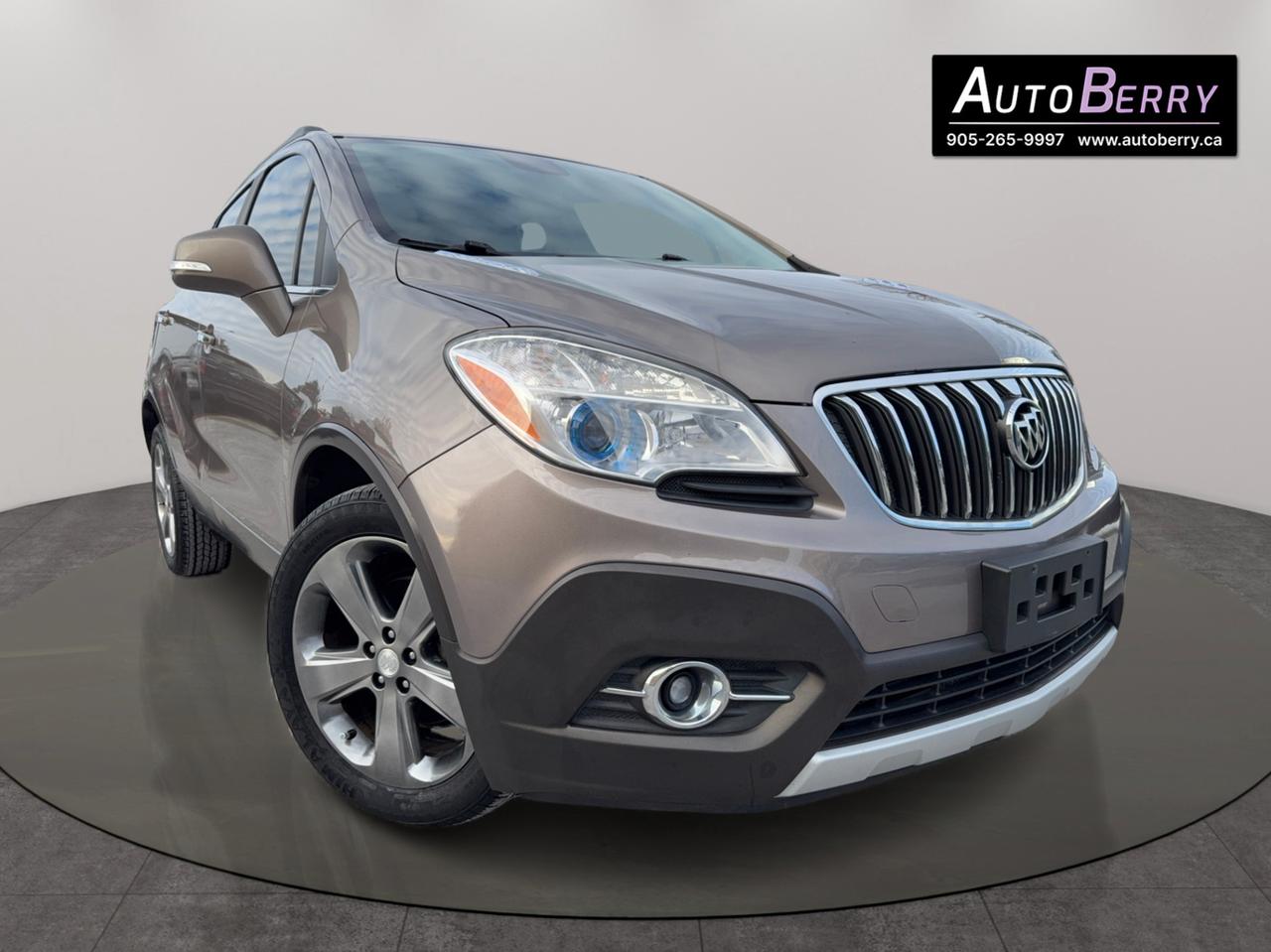 <p><span><span><strong>2014 Buick Encore Convenience <span id=jodit-selection_marker_1765208138445_7800075391852092 data-jodit-selection_marker=start style=line-height: 0; display: none;></span>FWD Gray on Black Interior</strong></span><br></span></p><p><span><span><span>&nbsp;1</span>.4</span>L&nbsp;</span><span></span><span>&nbsp;Auto&nbsp;</span><span><span></span><span>&nbsp;</span>A/C</span><span><span>&nbsp;</span><span></span><span>&nbsp;</span>Bluetooth</span>&nbsp;<span></span>&nbsp;<span>Power Seats&nbsp;</span><span><span></span><span>&nbsp;Bose Premium Sound System&nbsp;<span></span>&nbsp;Backup Camera&nbsp;<span></span>&nbsp;</span>Alloy Wheels&nbsp;</span><span></span></p><p><strong><br></strong></p><p><span><strong>*** Fully Certified ***</strong></span><br></p><p><span><strong>*** ONLY 146,772<span>&nbsp;</span>KM ***</strong></span></p><p><br></p><p><strong>CARFAX REPORT:&nbsp;<a href=https://vhr.carfax.ca/?id=xPDf8ZcFwjdFS4I3poOSP04EJ9WF1g5C>https://vhr.carfax.ca/?id=xPDf8ZcFwjdFS4I3poOSP04EJ9WF1g5C</a></strong></p> <span id=jodit-selection_marker_1689009751050_8404320760089252 data-jodit-selection_marker=start style=line-height: 0; display: none;></span>