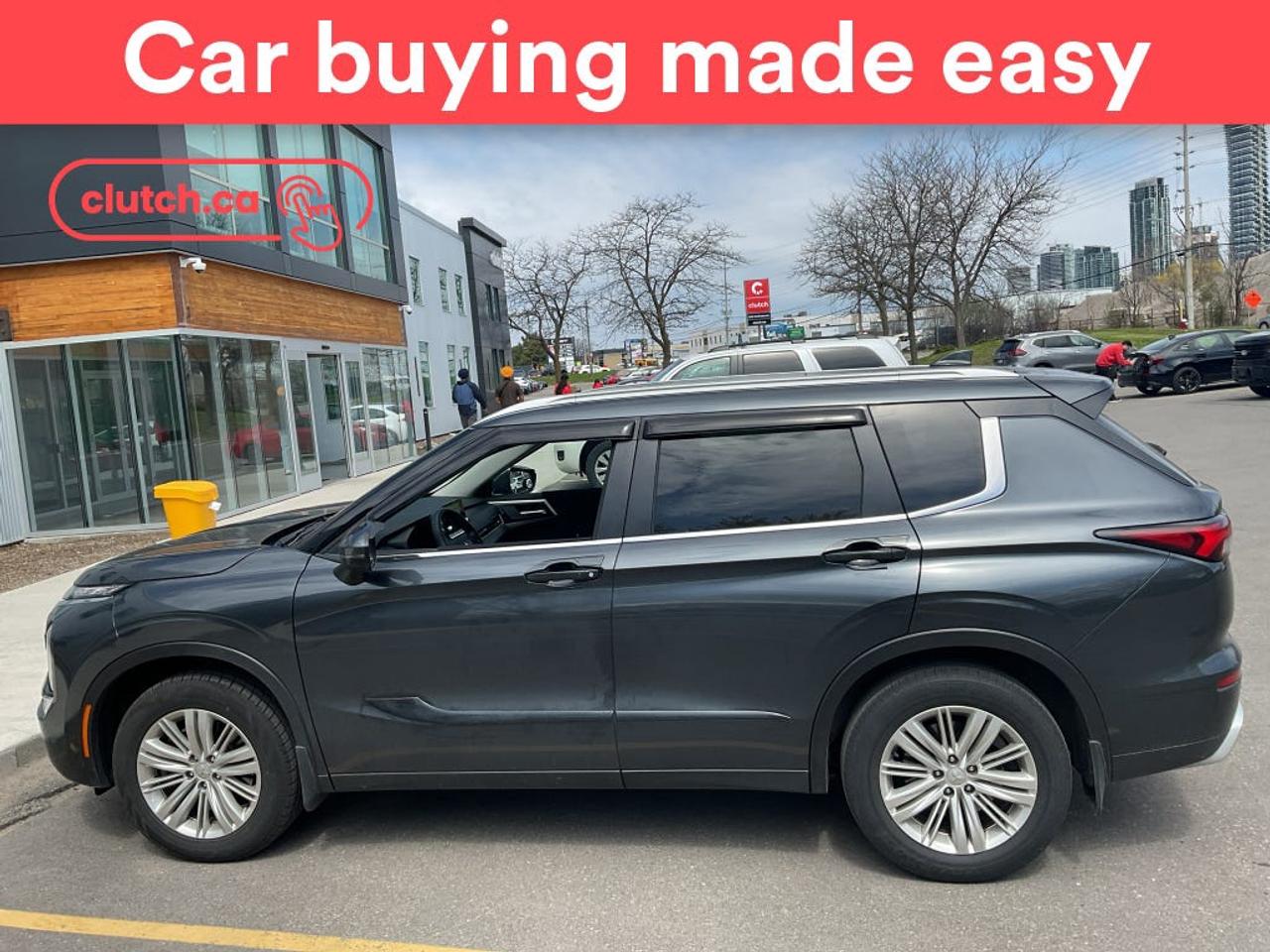 NO ACCIDENTS / CLEAN CARFAX / 1 OWNER / Adaptive Cruise Control, Front View Camera, Power Driver Seat and more!<br> <br>Clutch is the largest online used car retailer in Canada, delivering a seamless, hassle-free car-buying experience to drivers everywhere. Shop thousands of used cars online, get the right one delivered to your door, and enjoy peace of mind with our 10-Day Money-Back Guarantee. How sweet is that? To learn more, visit clutch.ca.<br> <br>The top features for this car include:<br> <br>GPS Navigation<br>Adaptive Cruise Control<br>Front View Camera<br>Power Driver Seat<br>360 Camera<br>Mobile App Access<br>App Remote Start<br>Auto Dimming Rearview Mirror<br>Rear Heated Seats<br>Driver Seat Memory System<br>Rain Sensing Wipers<br>Power Passenger Seat<br>Power Lumbar Support<br>Cruise Control<br>12V Outlet<br>Hands Free Device Connectivity<br>Wireless Charging<br>USB Input<br>Keyless Entry<br>Push Button Start<br>Passive Keyless Entry<br>Power Folding Exterior Mirrors<br>Rear Seat Reminder<br>Lane Departure Warning<br>Blindspot Sensors<br>Forward Collision Mitigation<br>Rear Collision Warning<br>Rear Collision Mitigation<br>Pedestrian Detection<br>Driver Attention Alert<br>Heated Steering Wheel<br>Trailer Sway Control<br>One-Touch Windows<br>Rear Window Defroster<br>Panoramic Sunroof<br>Hill Assistance<br>Automatic High Beams<br>Rear View Camera<br>Rear Parking Sensors<br>Selectable Terrain Modes<br>Synthetic Leather Seats<br>Apple CarPlay<br>Electric Parking Brake<br>Brake Assist<br>Power Tailgate/Hatch<br>Front Heated Seats<br>Folding Rear Seats<br>Manual Fold-Into-Floor Third Row Seat<br>Climate Control<br>Dual Zone Front Climate Control<br>Rear Climate Control<br>Rear Climate Vents<br>Speed-Sensitive Volume<br>Bluetooth Music<br>Touchscreen Display<br> <br>Seamless home delivery - Delivery to your door in a matter of days. Available on select packages.<br> <br>Try it out for 10 days - If you do not like it, we will take it back. <br> <br>Quality assured - All cars go through our rigorous 210-point inspection and reconditioning process.<br> <br>Peace of mind - Warranty and protection plans available.<br> <br>Haggle-free - No haggling or hard sells.<br> <br>100% Transparency - Full inspection reports on every car, including high-res photography and a free Carfax report.<br> <br>Listed price is for cash purchase only and does not include taxes, Shipping Fees (if applicable), Delivery Fees (if applicable), government licensing fees.<br> <br>Previous Provincial Registrations:<br>Ontario<br> <br>Stock # 101727